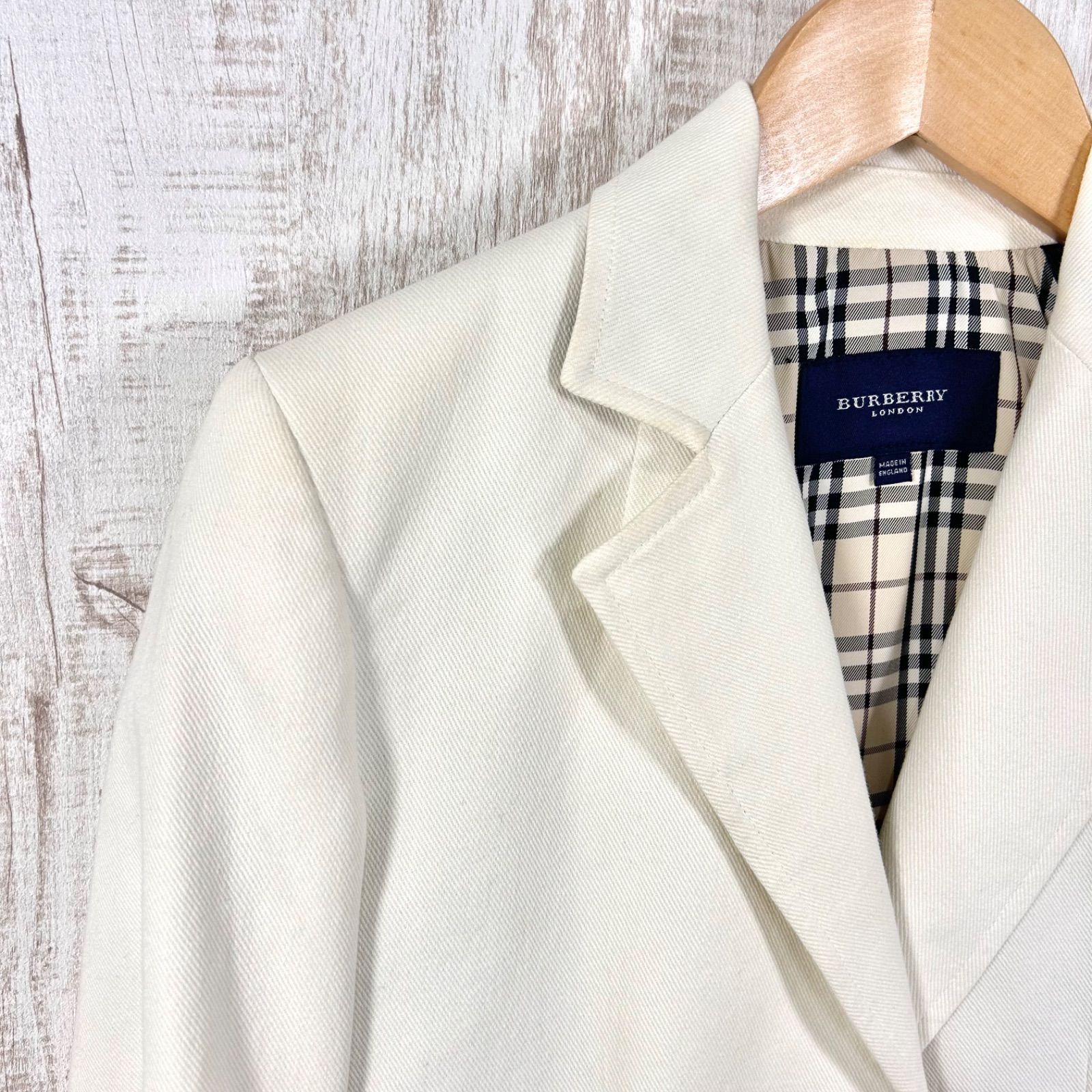 BURBERRY LONDON バーバリーロンドン ノバチェック シングルボタン 1B 