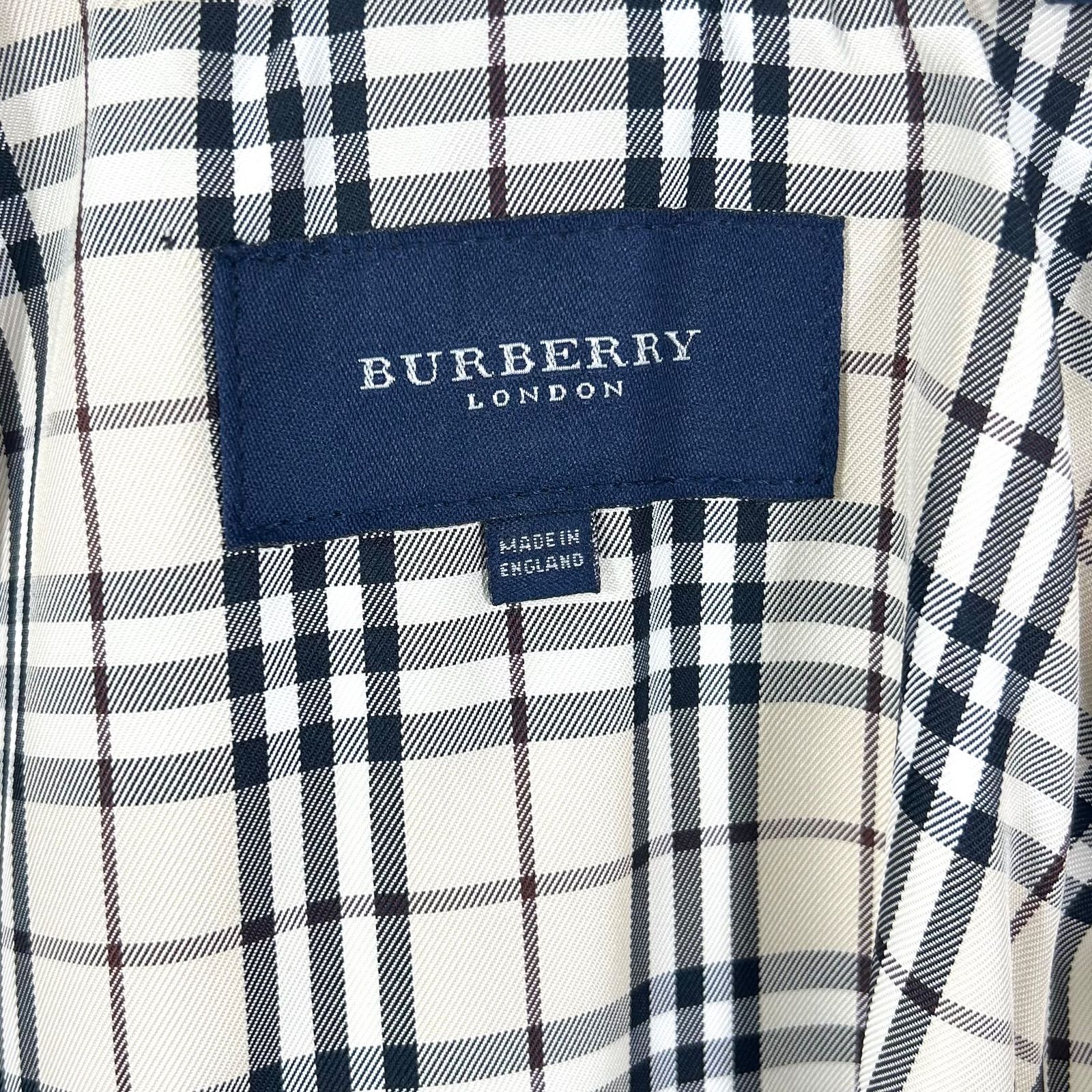 BURBERRY LONDON バーバリーロンドン ノバチェック シングルボタン 1B 