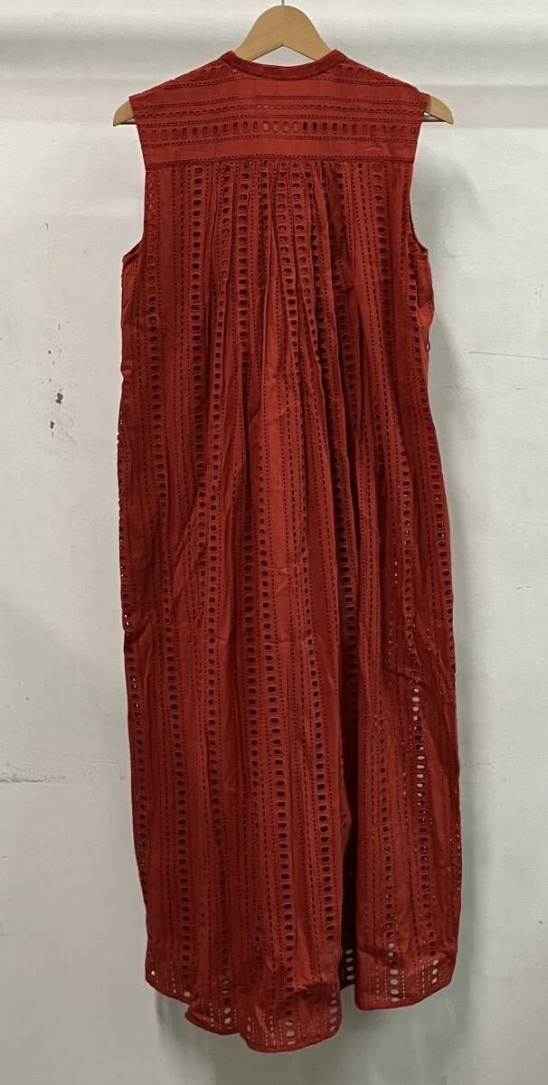 ne Quittez pas ヌキテパ Stripe Cutwork Embroidery Sleeveless