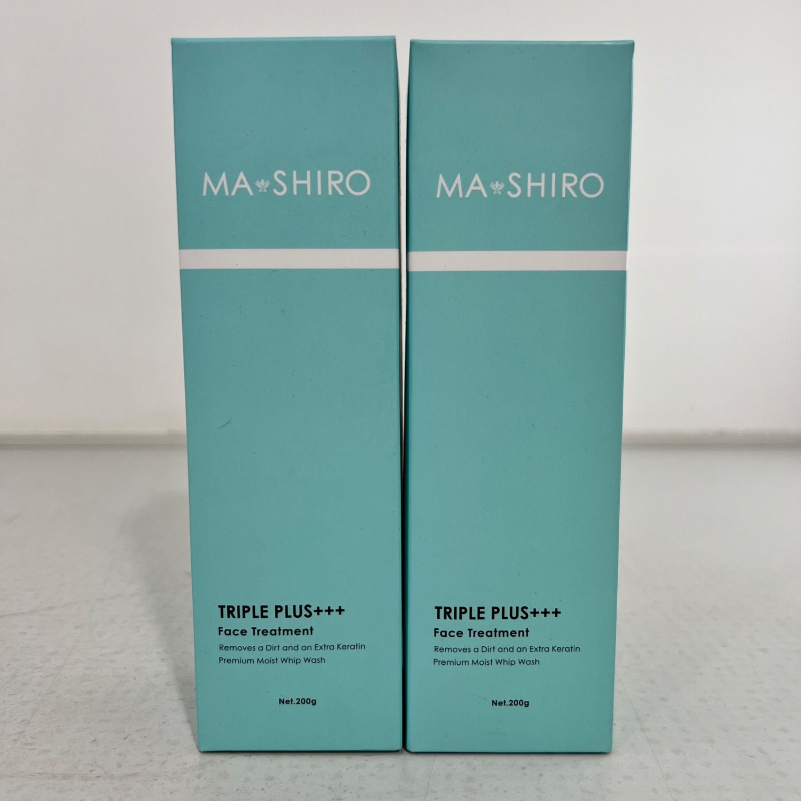 新品✨】MA SHIRO TRIPLE PLUS+++ フェイストリートメント 200g ×2本 