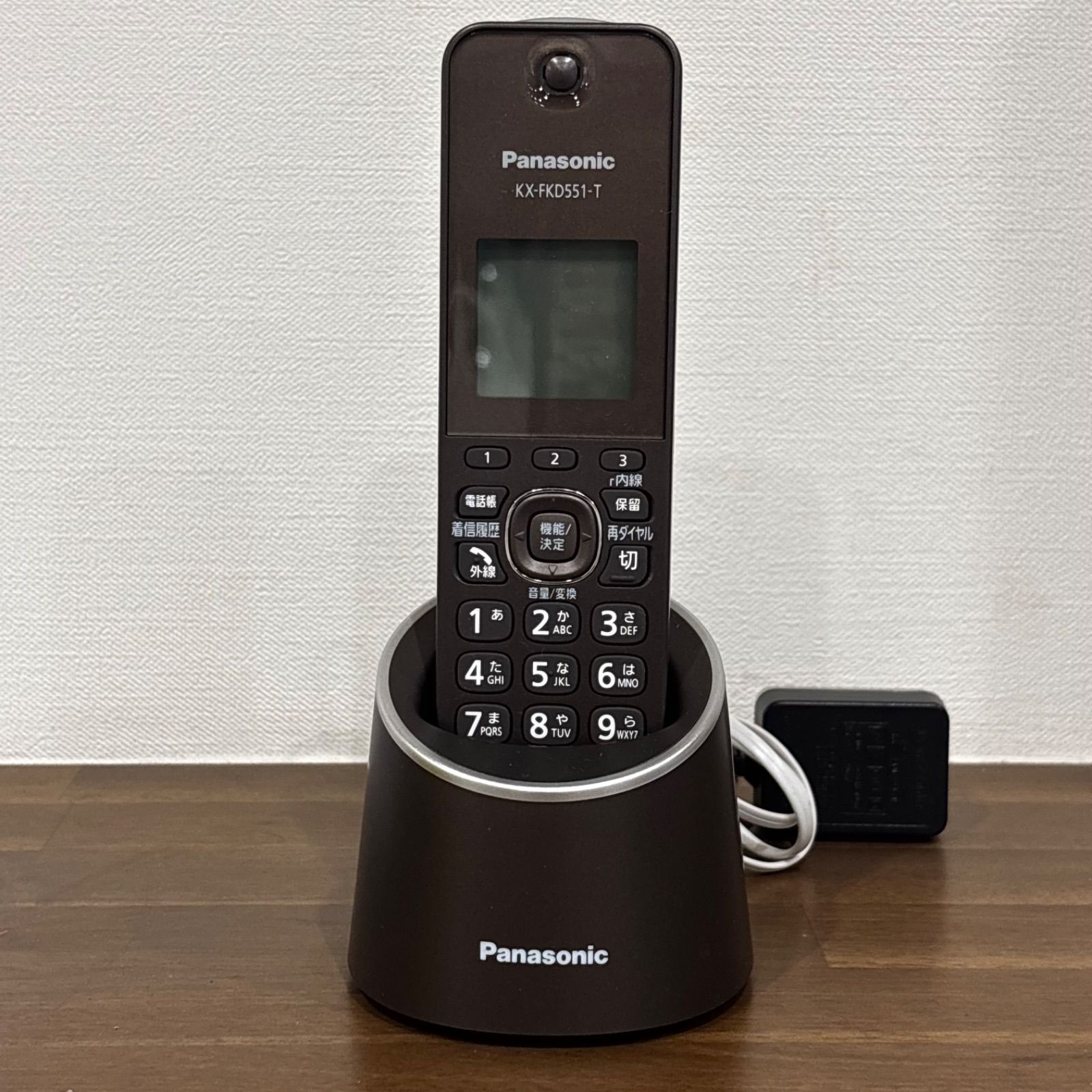 最終値下げ Panasonic パナソニック KX-FKD551-T 電話機 コードレス VE 