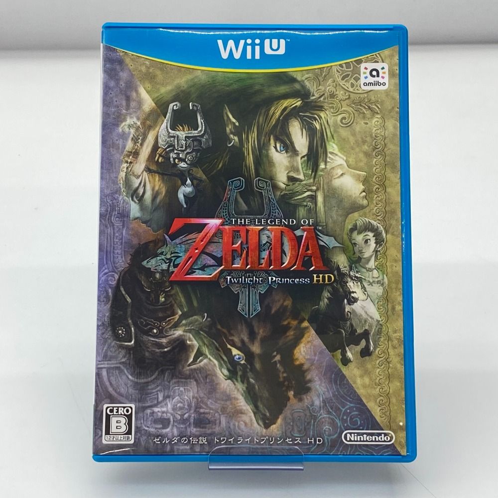05w19752 任天堂 Nintendo ”ゼルダの伝説　トワイライトプリンセス HD” WiiU ゲームソフト WUP-P-AZAJ-JPN 【中古品】