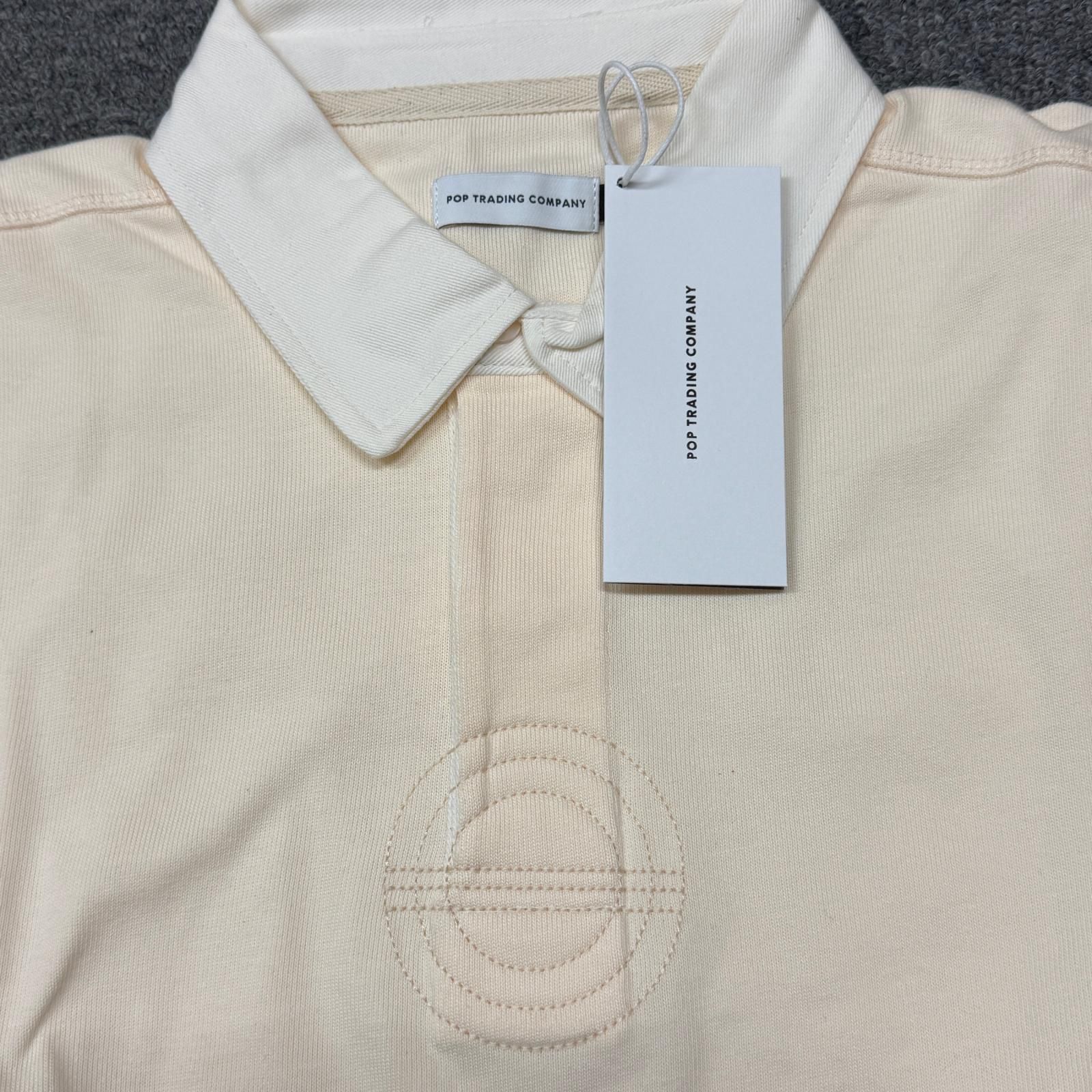 未使用 Pop Trading Company 25SS RUGBY POLO ラグビースウェット 