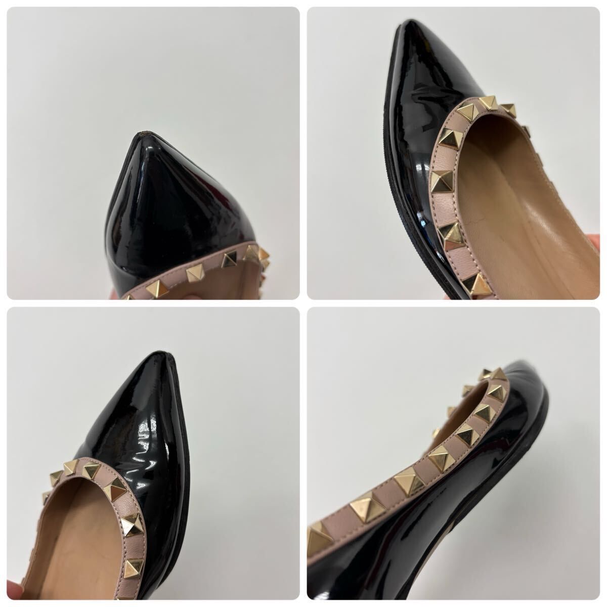 VALENTINO GARAVANI ヴァレンティノ ガラヴァーニ エナメル パテント 