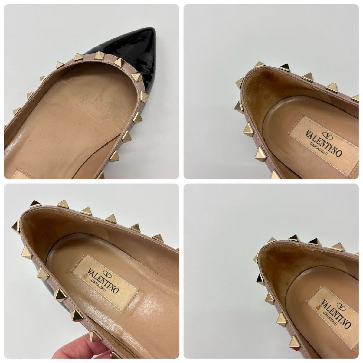 VALENTINO GARAVANI ヴァレンティノ ガラヴァーニ エナメル パテント 