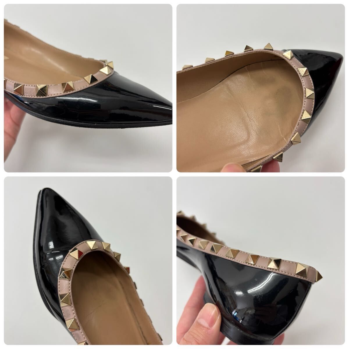VALENTINO GARAVANI ヴァレンティノ ガラヴァーニ エナメル パテント 