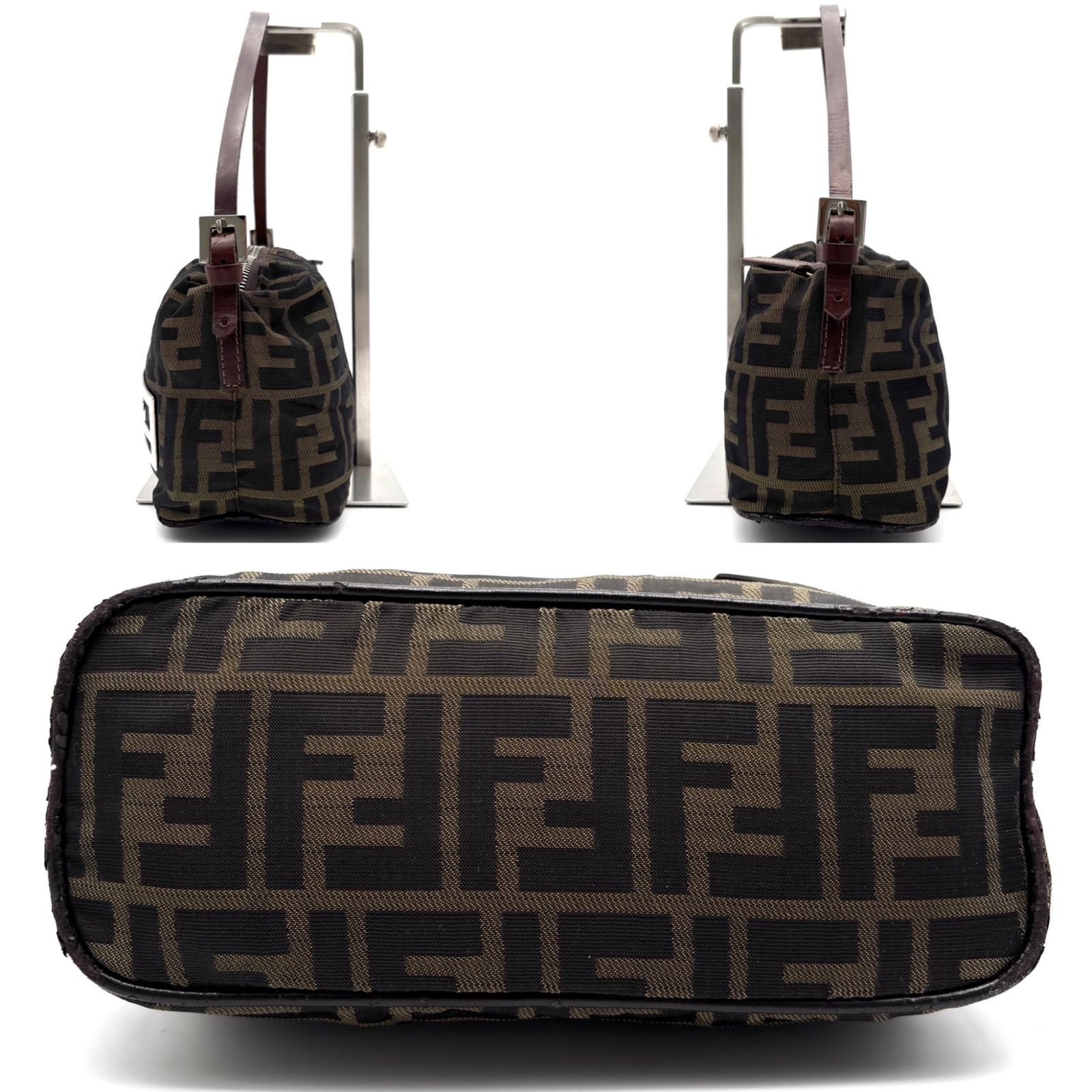 良品 FENDI フェンディ マンマバケット ズッカ柄 ショルダー 良品 FENDI フェンディ マンマバケット ズッカ柄 ショルダー