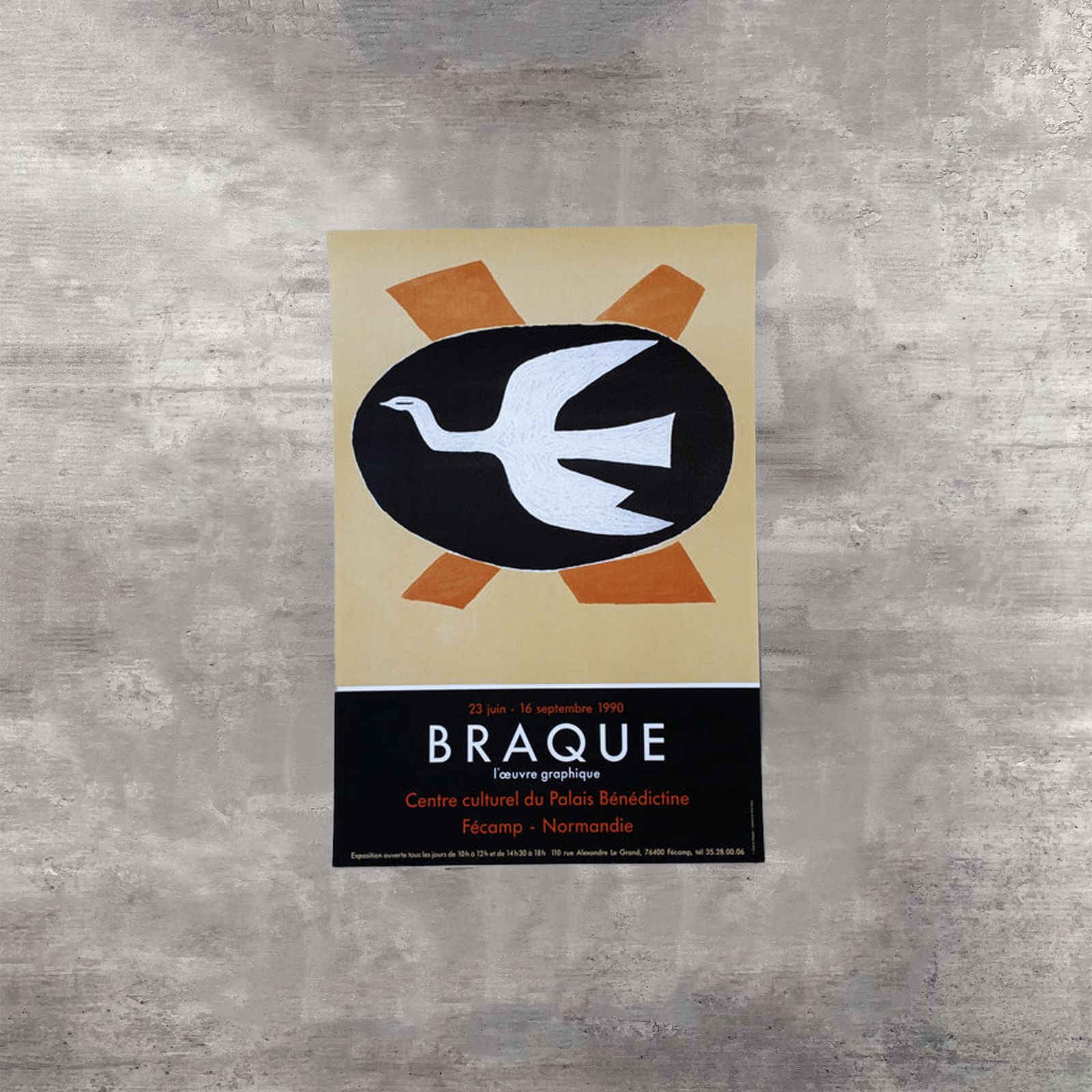 Braque, Georges Maeght, Galerie ポスター graphique l'œuvre Braque Estampes CLUB POSTER THE - Livres コレクション