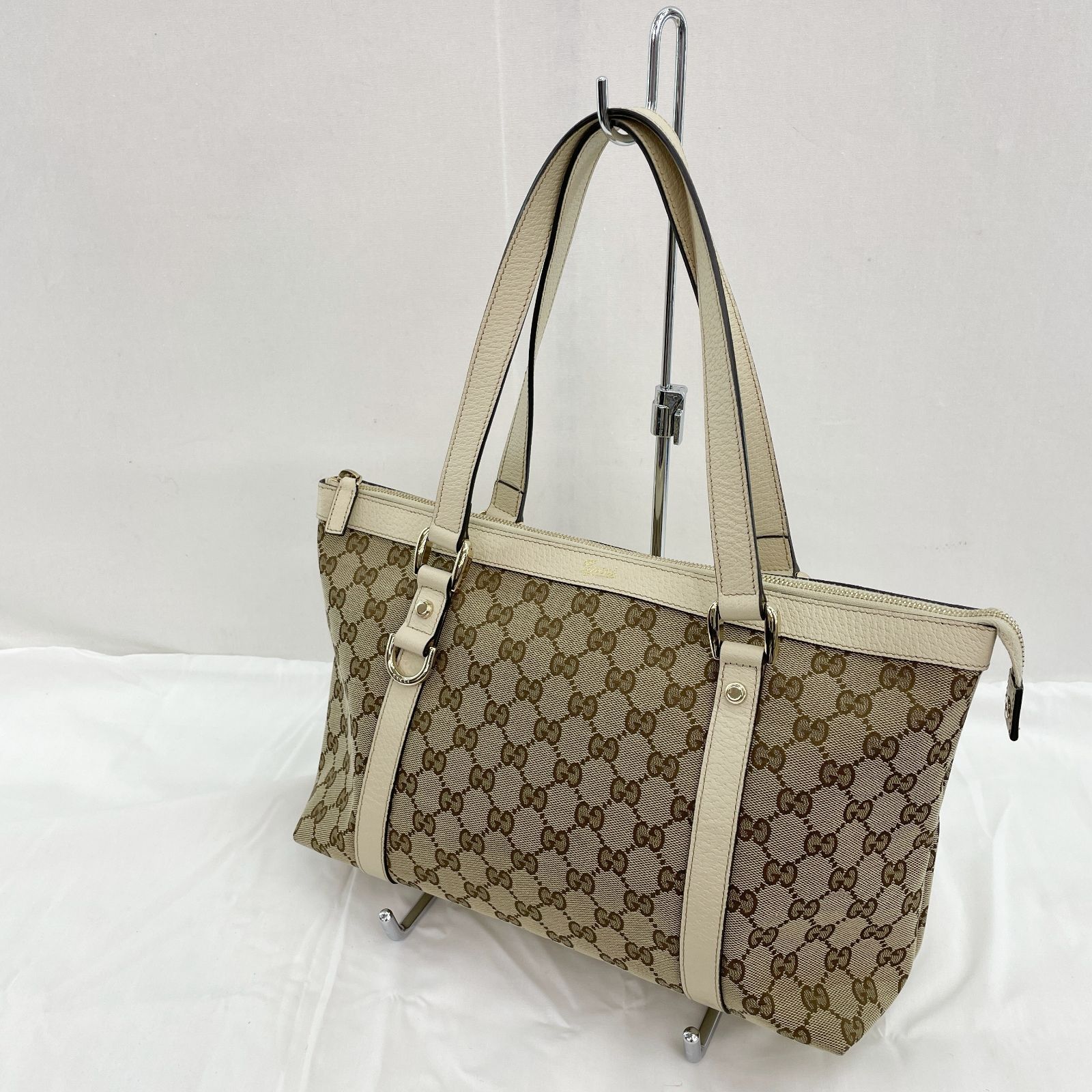 GUCCI GGキャンバス 141470 213317 0 ベージュ レディース 鞄 _232067