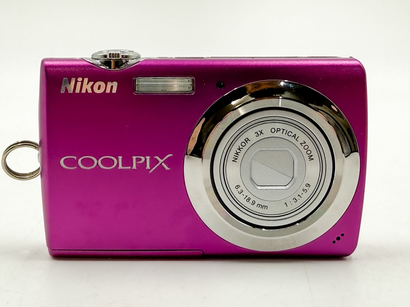 Nikon COOLPIX S220 ピンク レンズエラー ジャンク 充電器付き - メルカリ