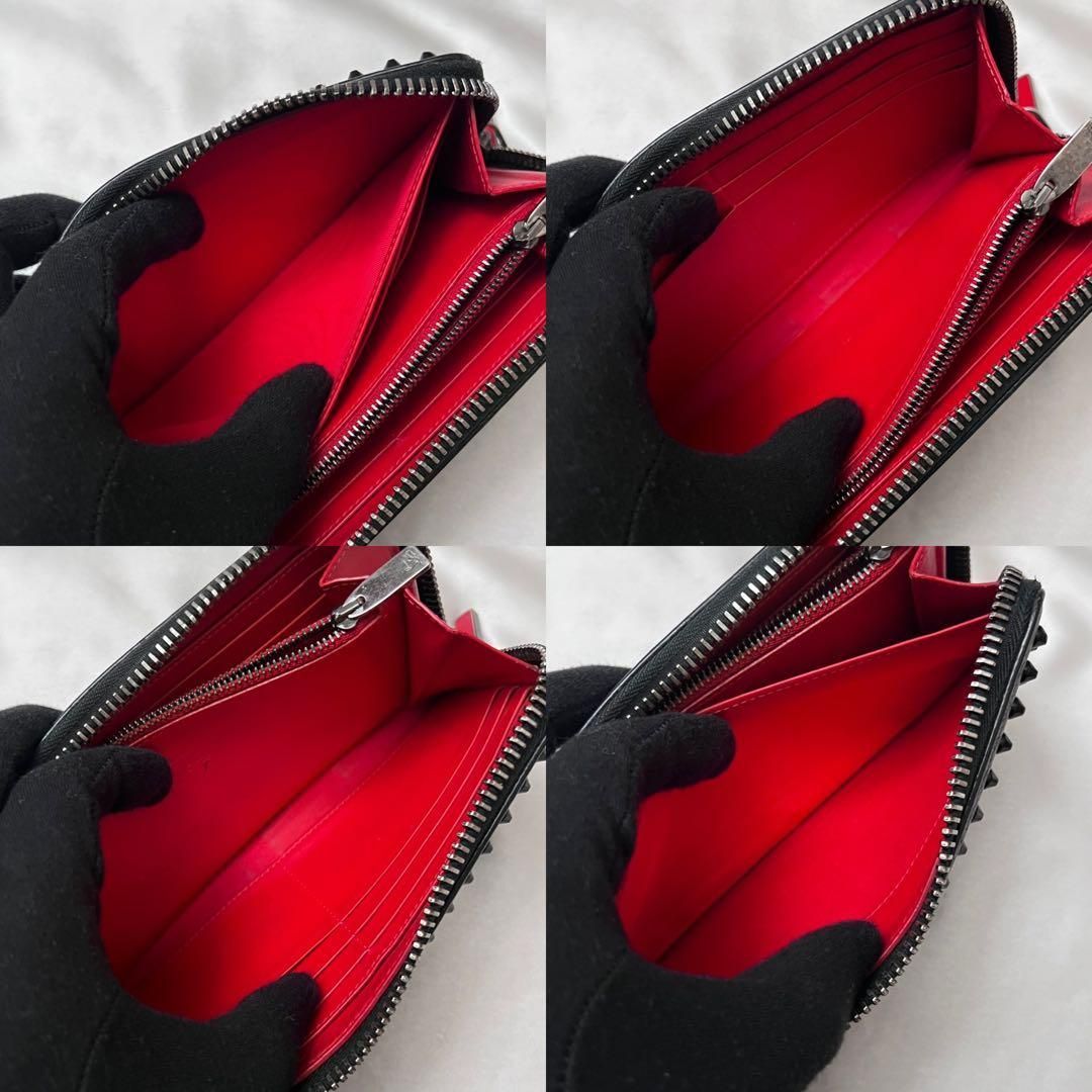 m*4様 クリスチャンルブタン 長財布 パネトーネ スパイクスタッズ ブラック Amazon | [Christian Louboutin] クリスチャンルブタン 長財布 メンズ