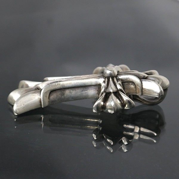 クロムハーツ　クロスチャー CHROME HEARTS 銀座店 クロムハーツ ダブルCHクロス ペンダント ラージ