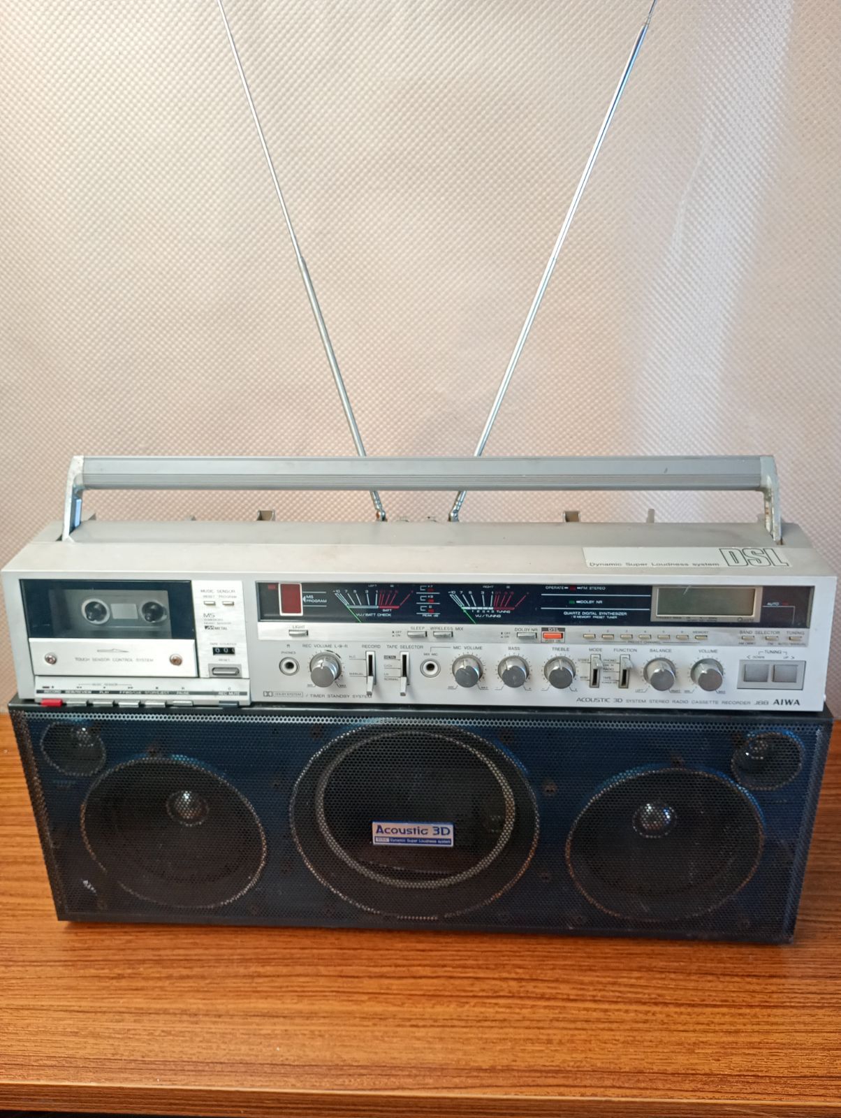 アイワ 昭和レトロラジカセ CS-J88 - メルカリ