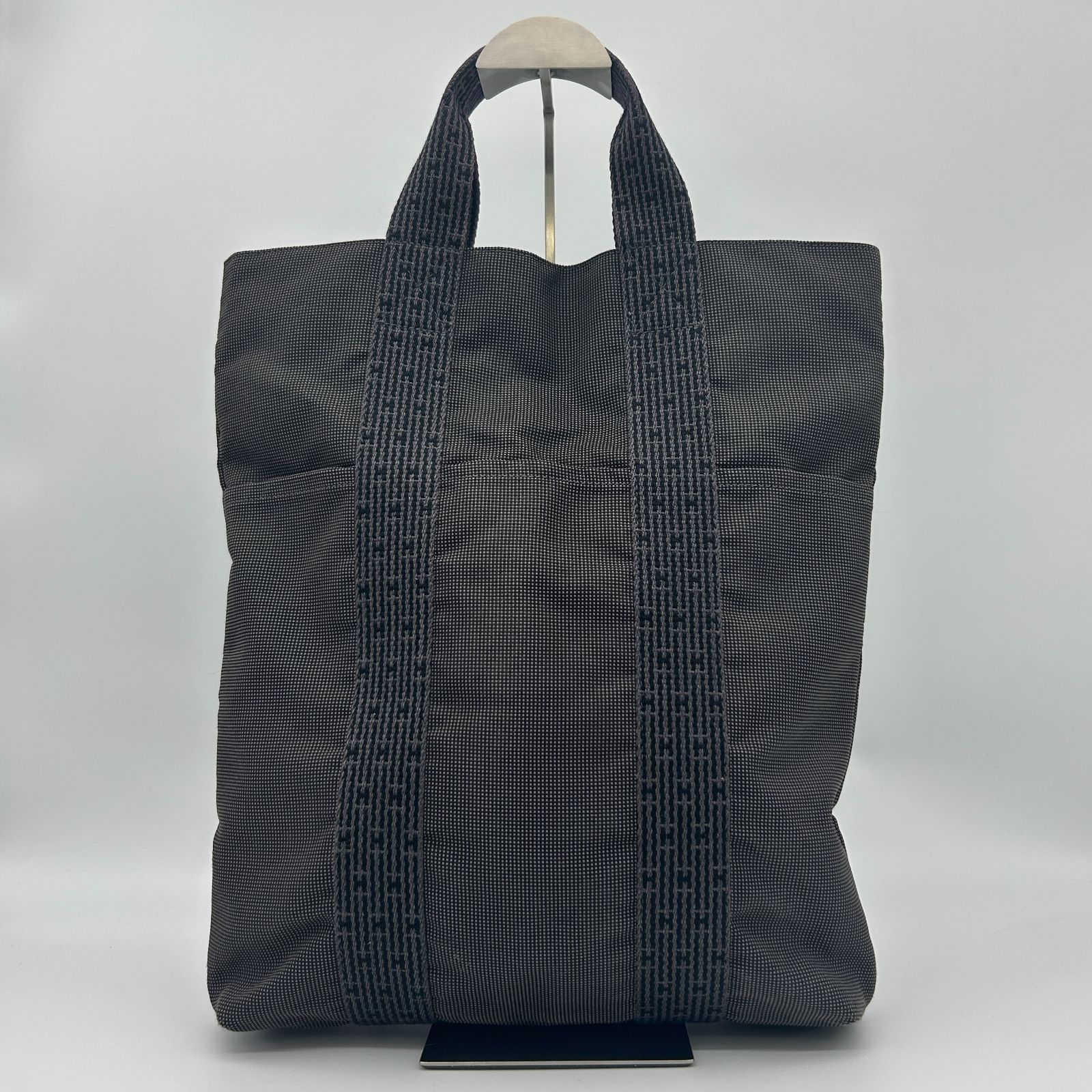 HERMES（エルメス） エールライン カバス 縦長 トート ハンドバッグ 