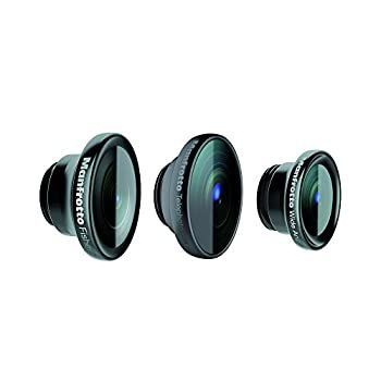 【中古-非常に良い】 Manfrotto マンフロット MOKLYPプラス5sのセット3レンズ (ブラック)