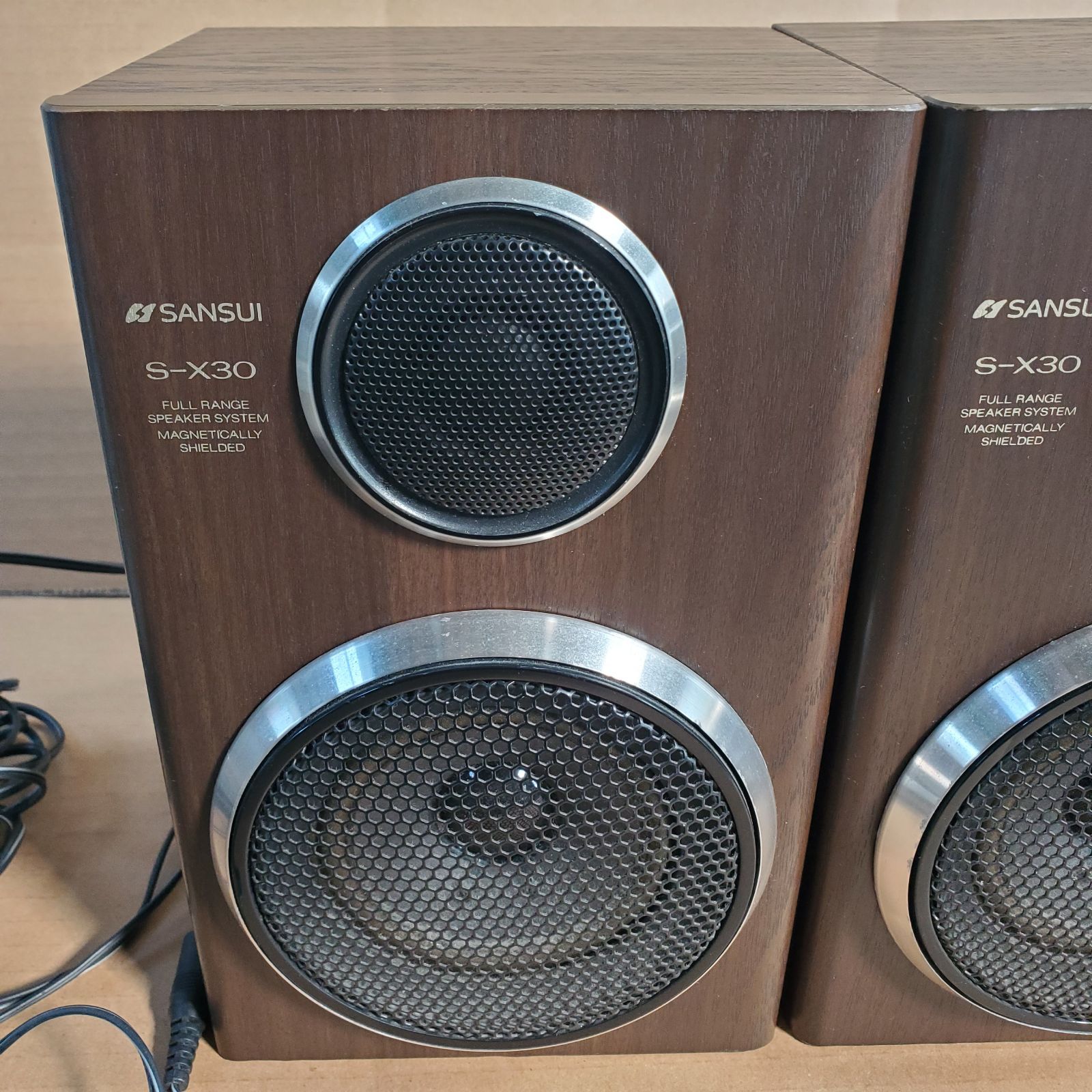 SANSUI サンスイ S-X20 スピーカー ジャンク扱い】SANSUI サンスイ スピーカー S-X30 - メルカリ