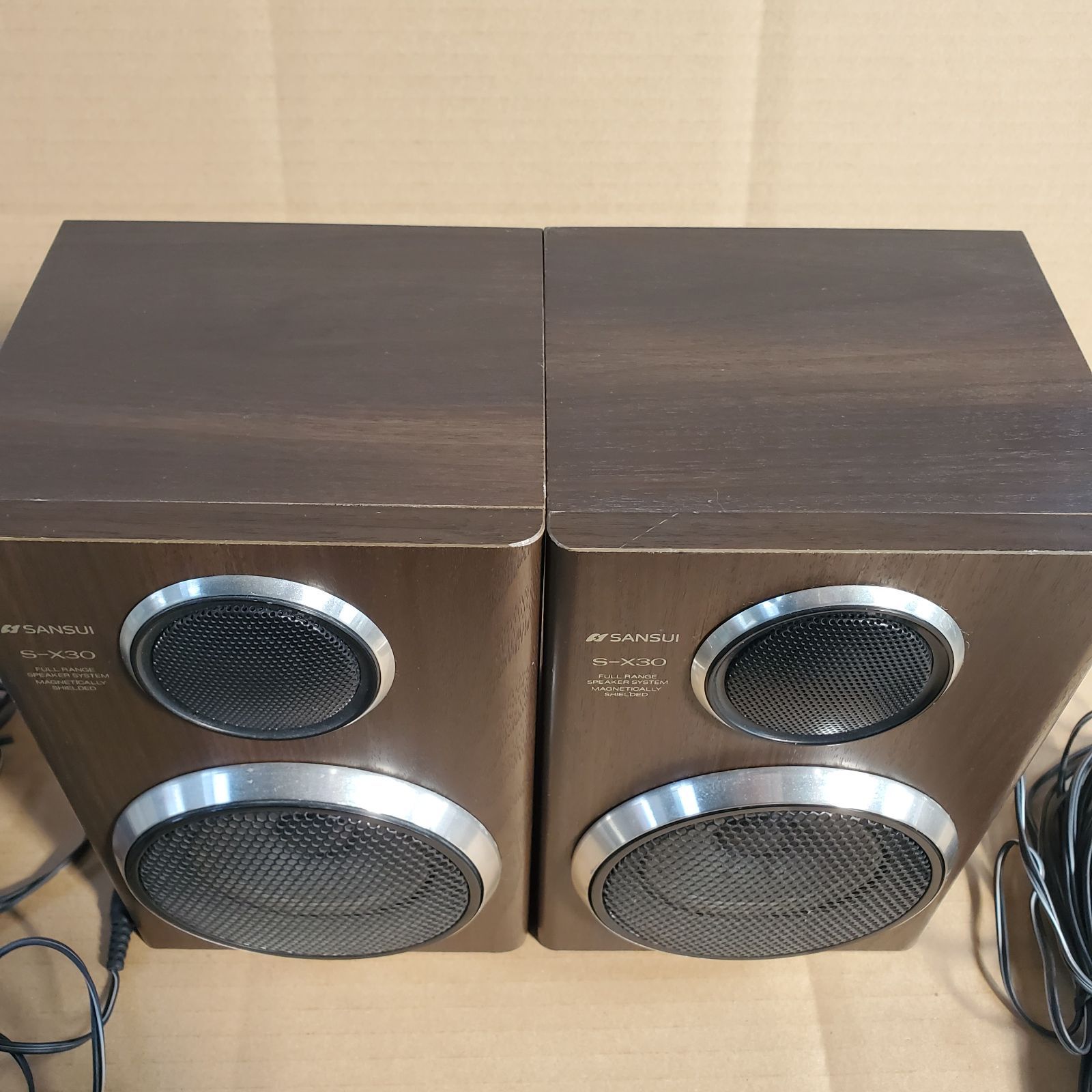ジャンク扱い】SANSUI サンスイ スピーカー S-X30 - メルカリ