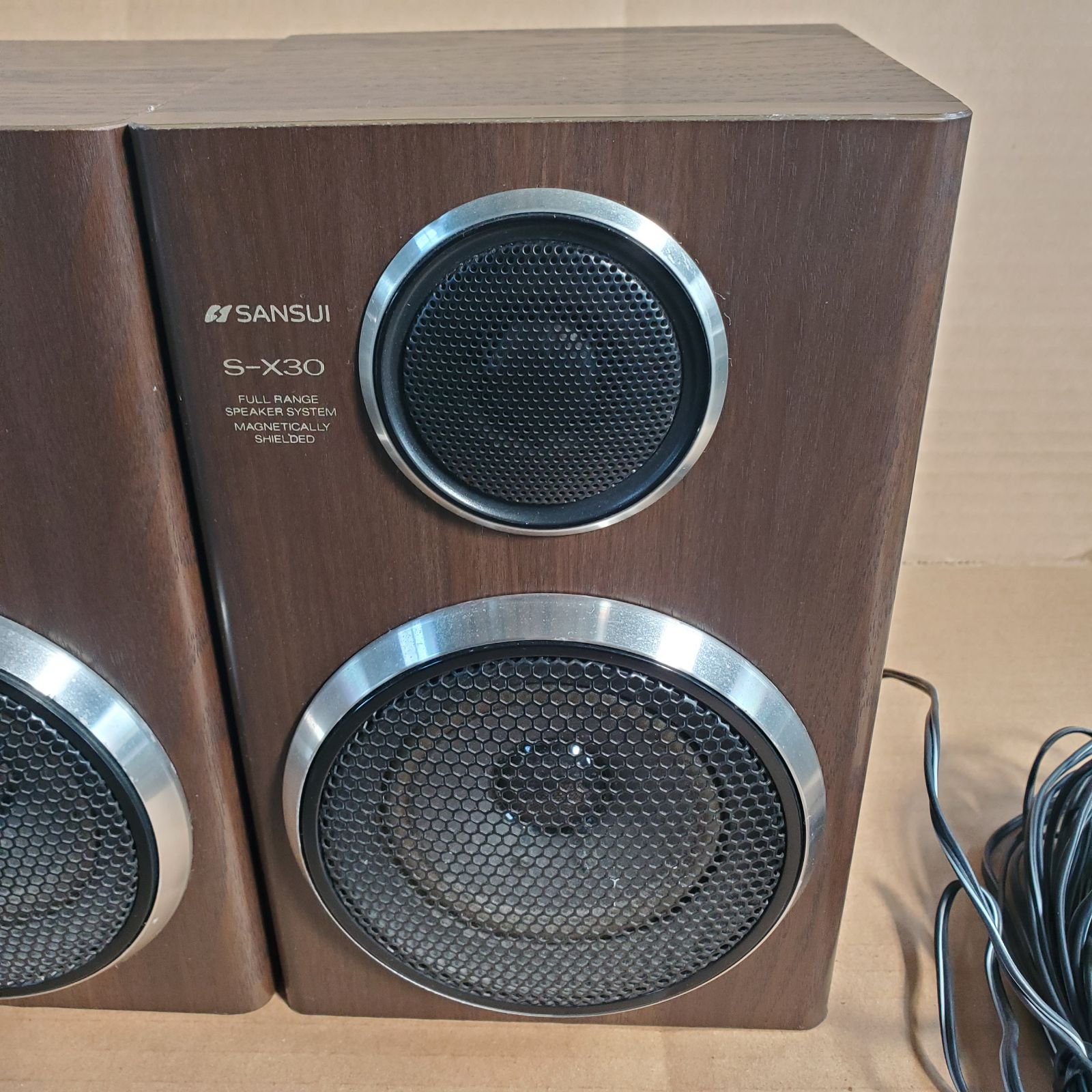 ジャンク扱い】SANSUI サンスイ スピーカー S-X30 - メルカリ