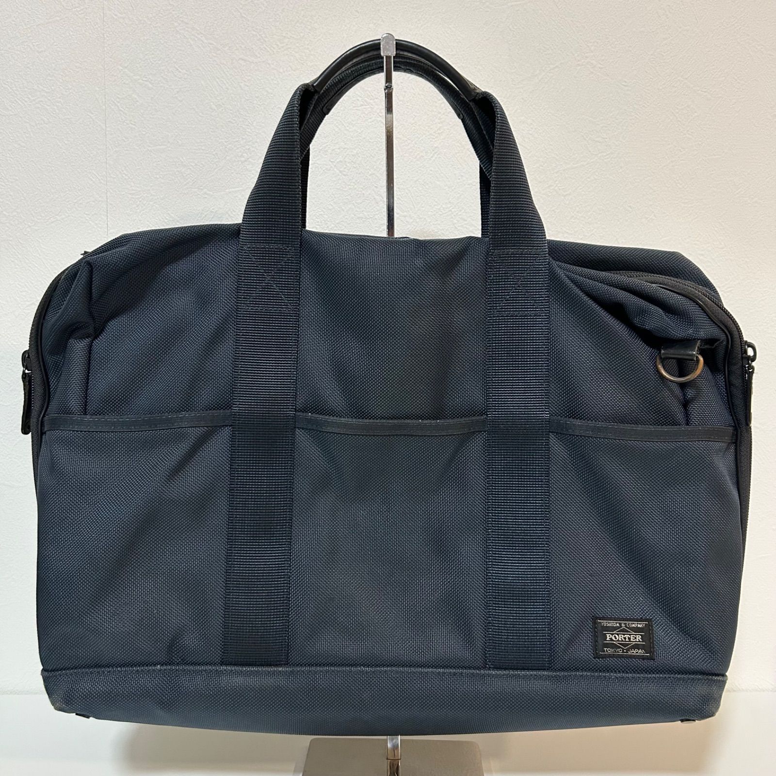 PORTER ブリーフケース ポーター ビジネスバッグ ネイビー 2way PORTER ポーター ビジネスバッグ ブリーフケース 2way ネイビー - メルカリ