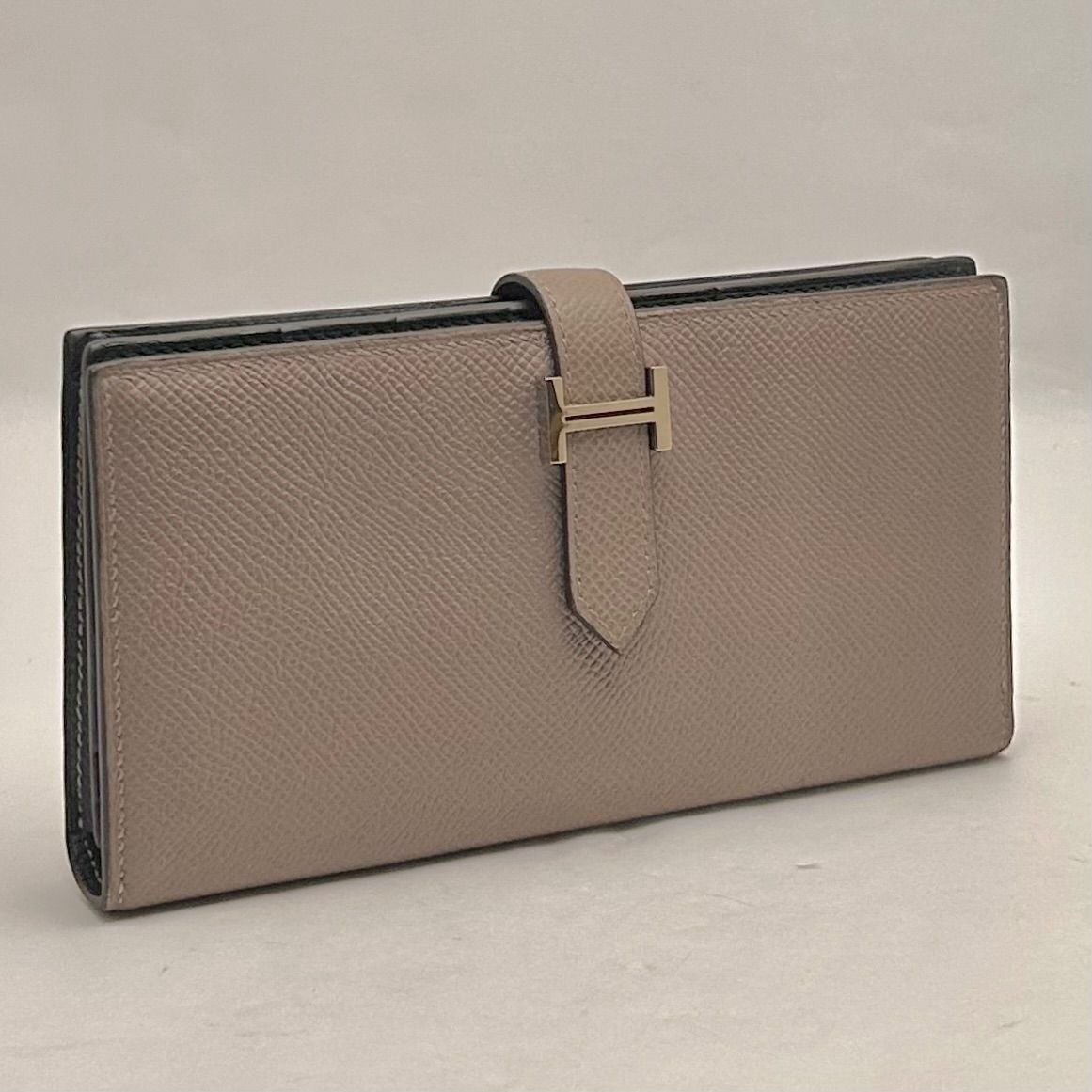 希少（エトゥープ×ネイビー）【HERMES】新品［エルメス］ベアンスフレ