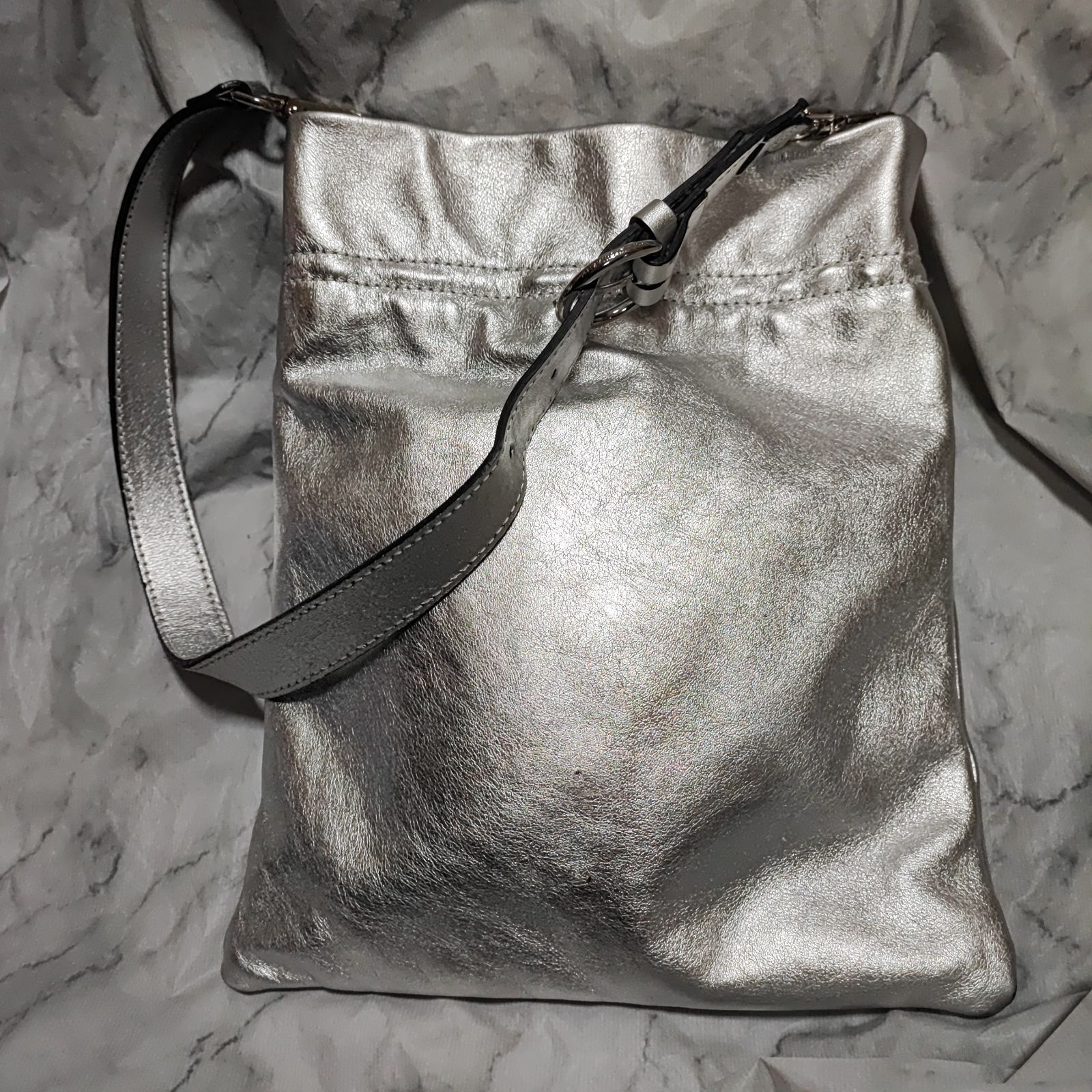 GIANNI CHIARINI ジャンニキアリーニ レザー ショルダーバッグ - メルカリ