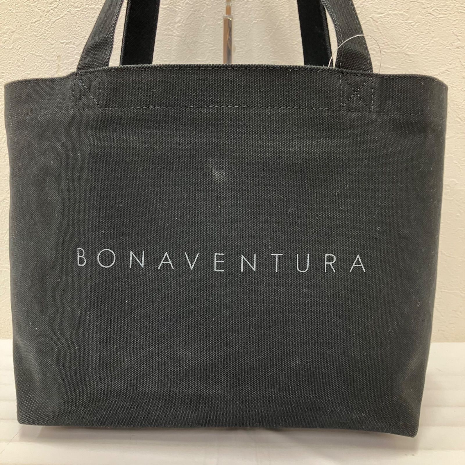 852 BONAVENTURA ボナベンチュラ キャンバス トートバッグ ブラック 黒 