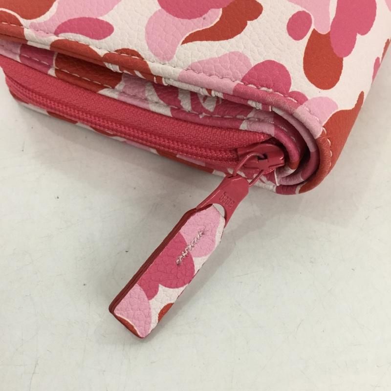 A BATHING APE アベイシングエイプ 財布 二つ折り ABC CAMO MINI