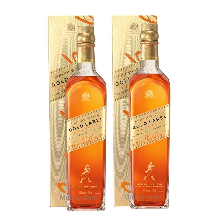 ジョニーウォーカー ゴールドラベル 2本 正規品 - メルカリ