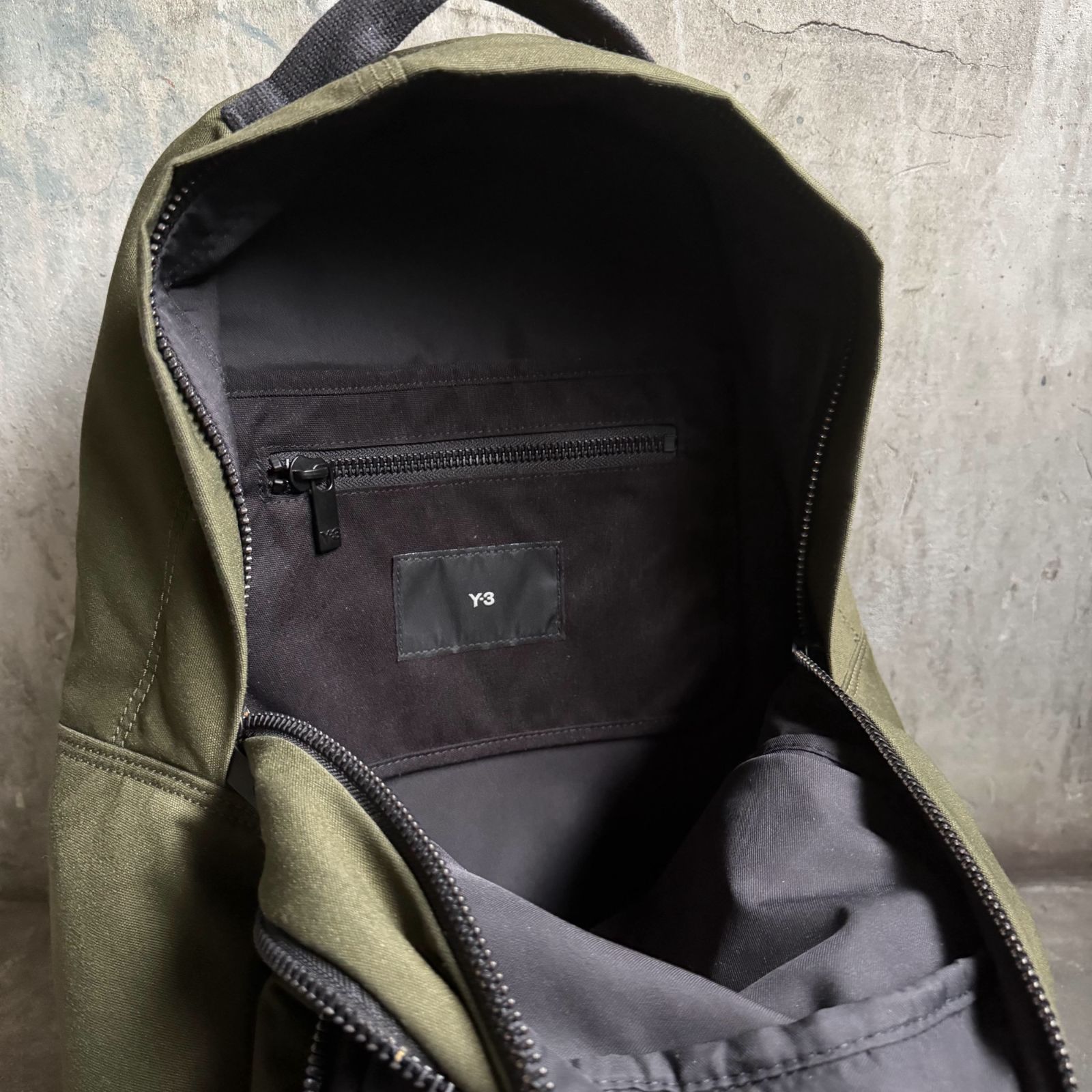 Y-3 CLASSIC BACKPACK NIGHT CARGO オリーブ グリーン ワイスリー 