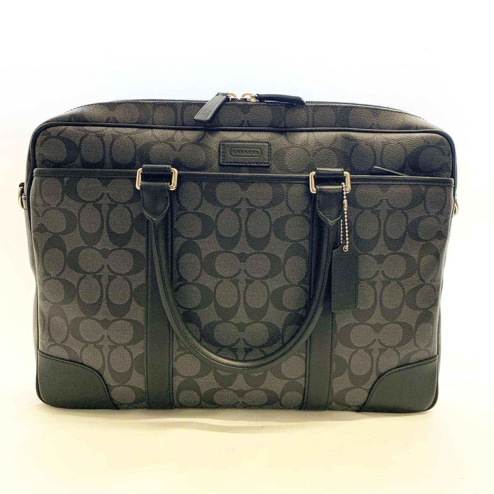 COACH コーチ ブリーフケース シグネチャー F71168 2way ショルダー