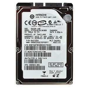 PCパーツ 【-非常に良い】 日立 HITACHI 2.5インチ 内蔵ハードディスク