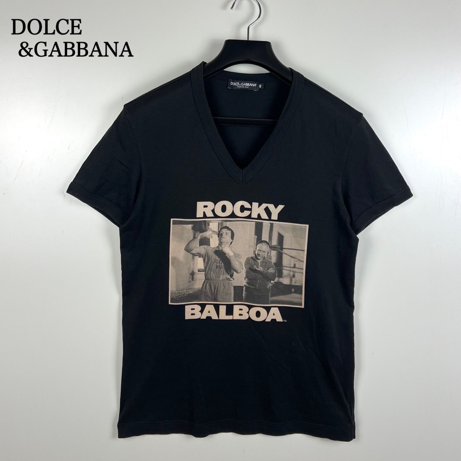 DOLCE&GABBANA D&G 00s y2k archive ROCKY Tee 46 M ドルチェ 