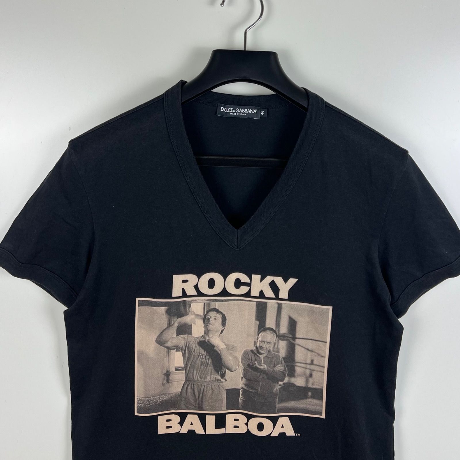 DOLCE&GABBANA D&G 00s y2k archive ROCKY Tee 46 M ドルチェ 