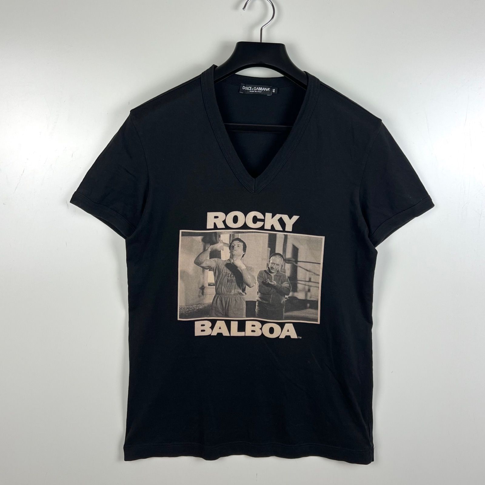 DOLCE&GABBANA D&G 00s y2k archive ROCKY Tee 46 M ドルチェ 