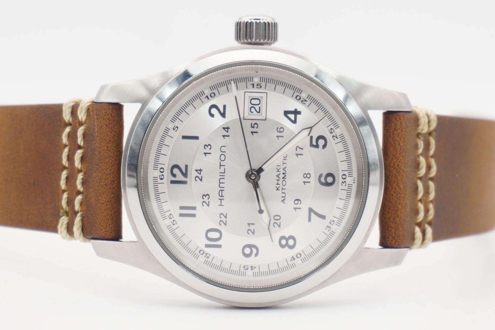 ⭐ ハミルトン カーキ フィールド オート H704450 自動巻き 38mm