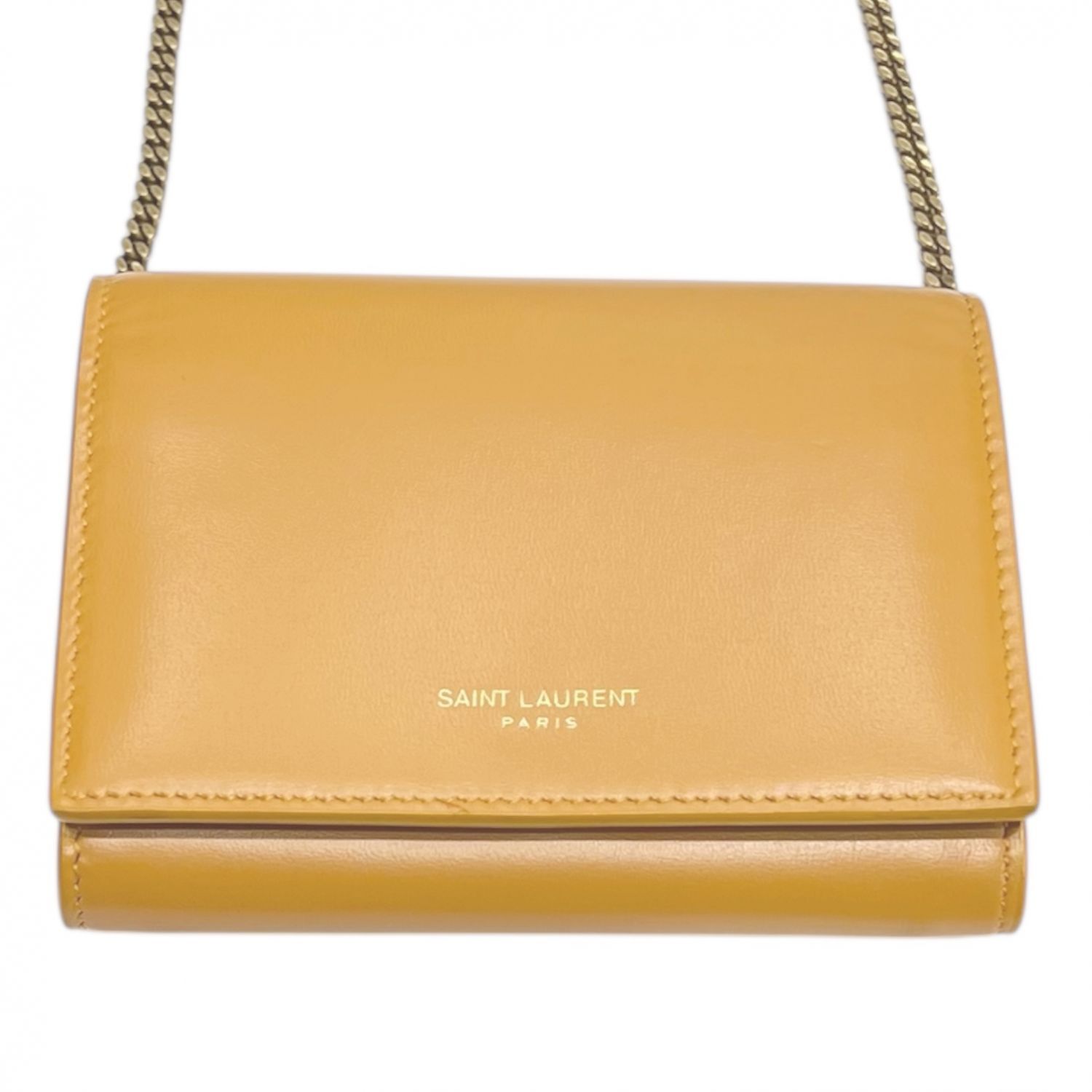 中古】 Saint Laurent サンローラン チェーンウォレット ショルダー 
