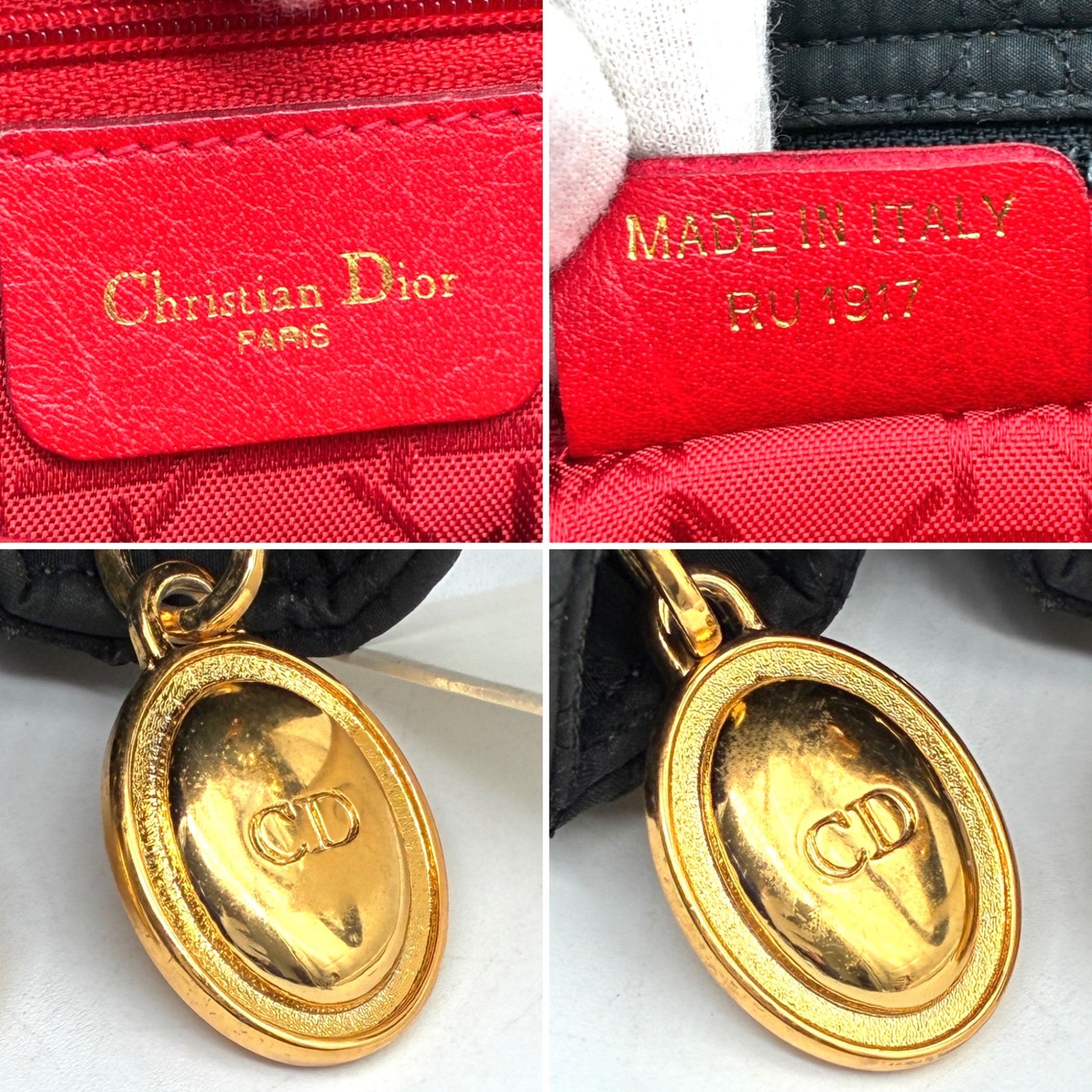 美品 Christian Dior クリスチャンディオール レディディオール 