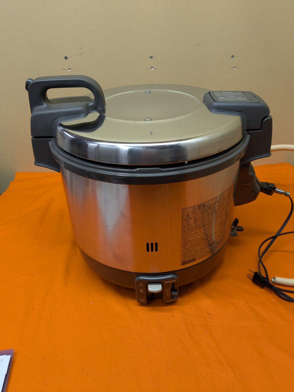 生活家電 パロマ 業務用 電子ジャー付ガス炊飯器 【都市ガス】2.2升 PR