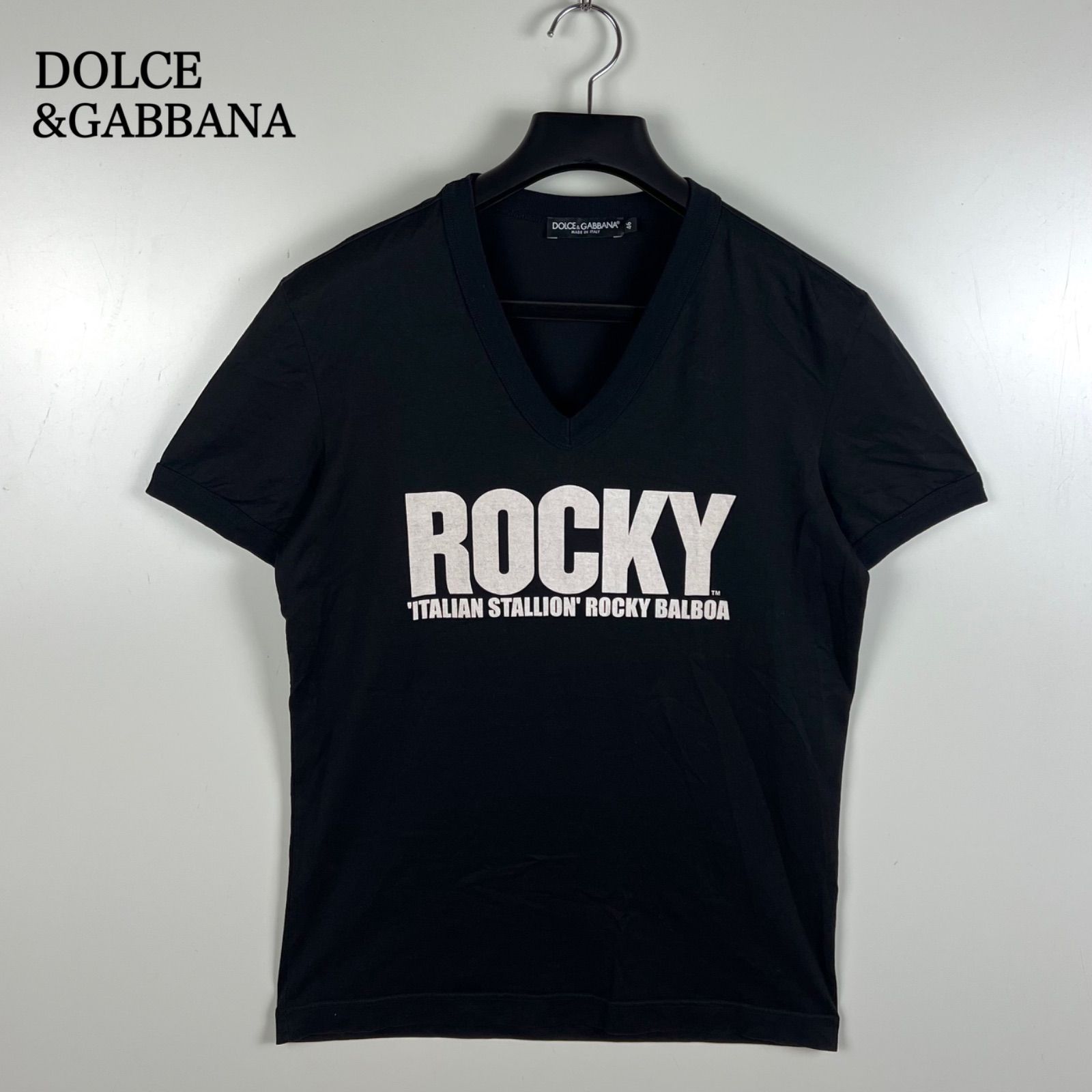 DOLCE&GABBANA D&G 00s y2k archive ROCKY Tee 46 M ドルチェ 