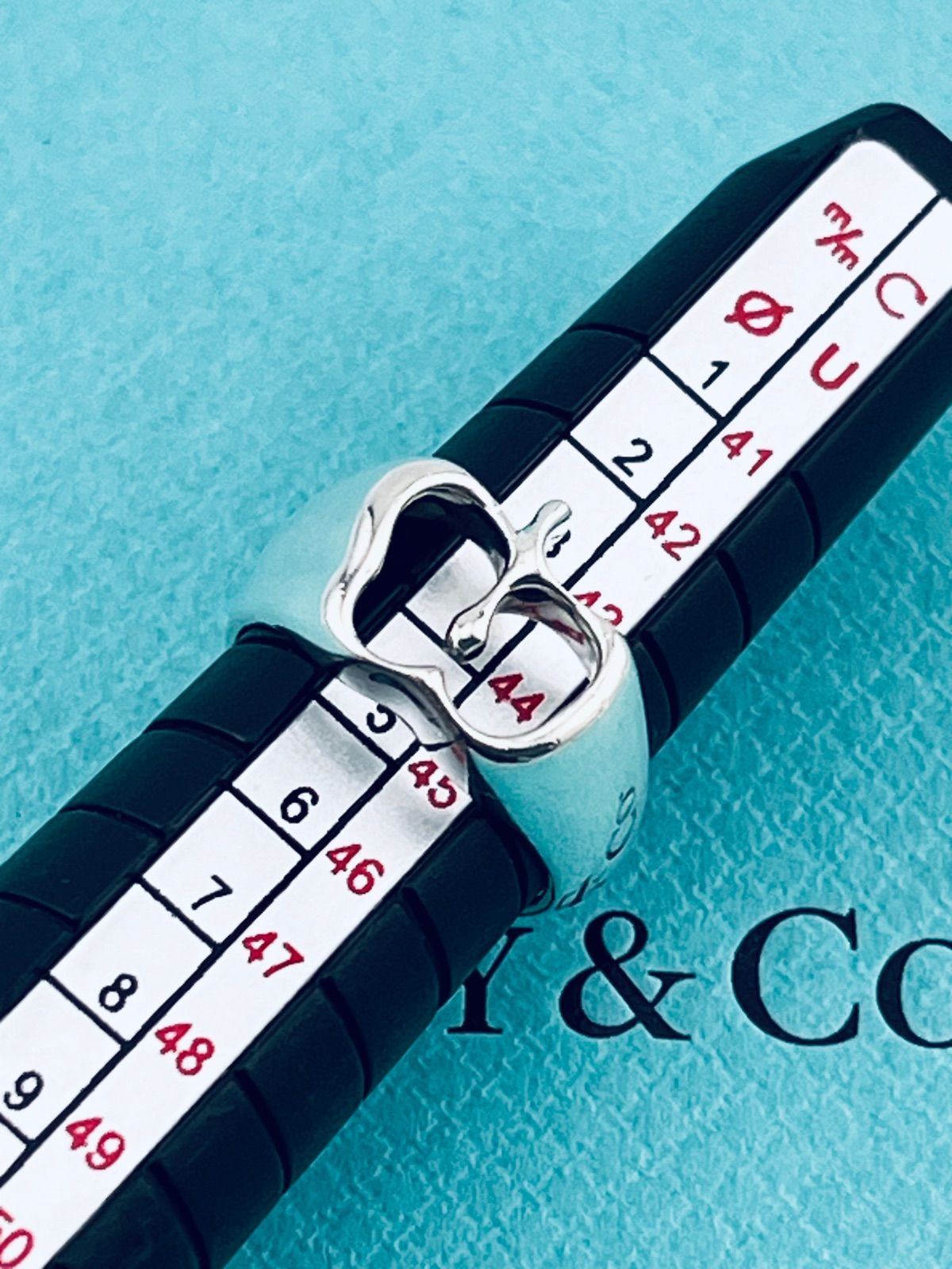 a228 送料無料 希少 Tiffany&Co. ティファニー アップル りんご リング