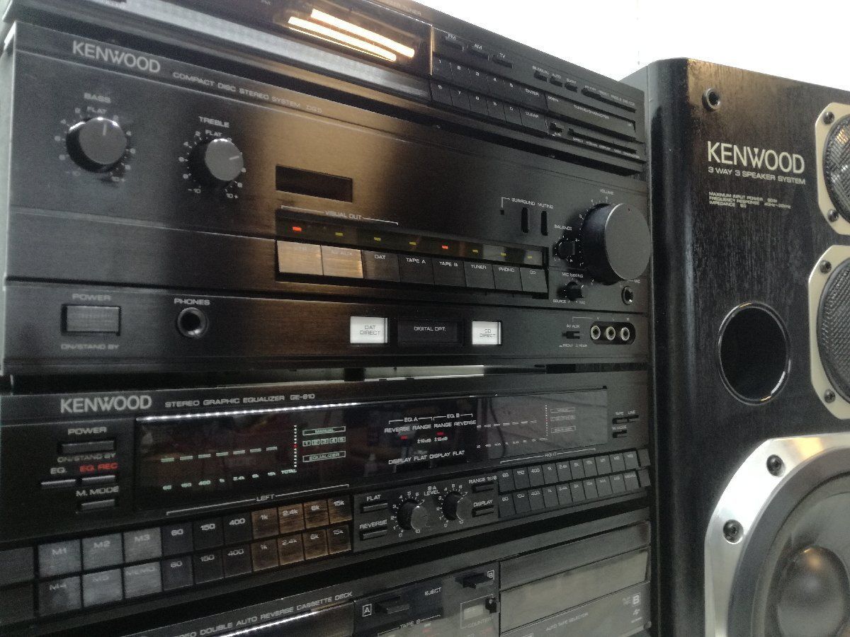☆大感謝祭☆彡◇バブル世代興奮◇KENWOOD ROXY DG5 ミニコンポ バブル