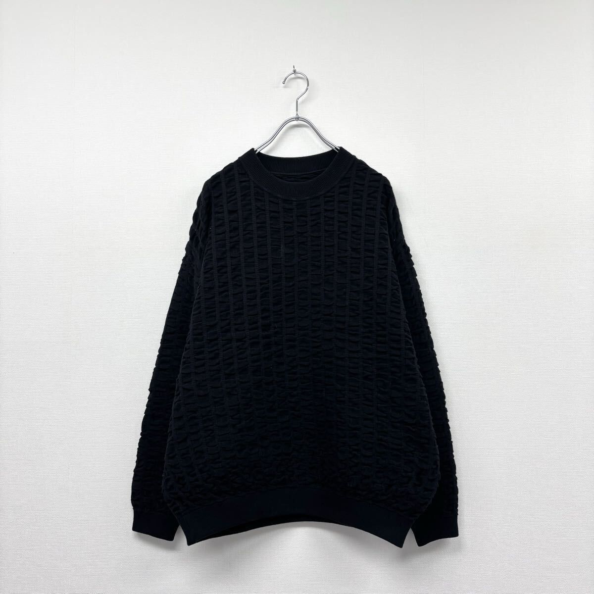 crepuscule クレプスキュール 2303-004 Wave Knit 波状編み クール 