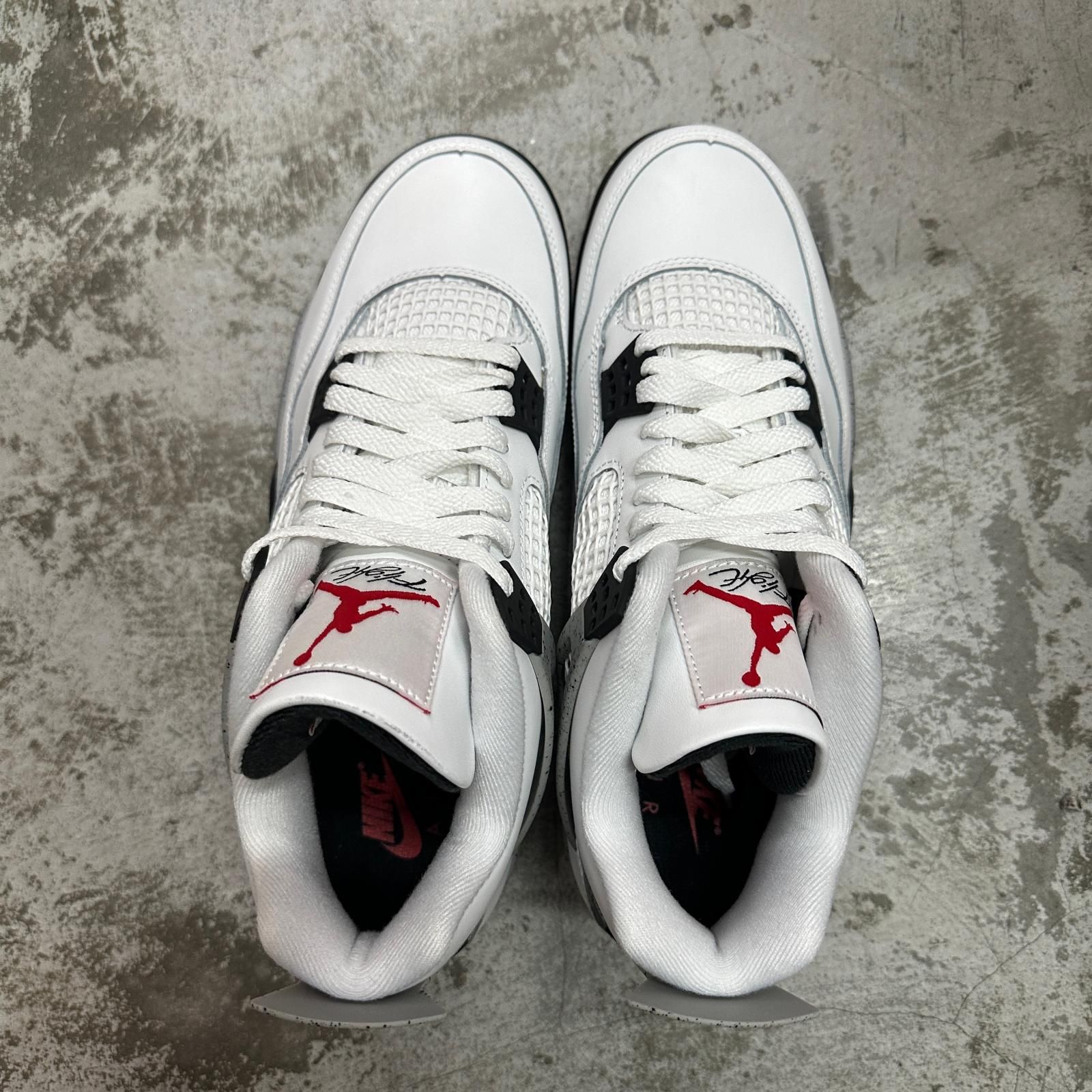 未使用 NIKE Air Jordan 4 Retro WhiteCement エアジョーダン4 レトロ 