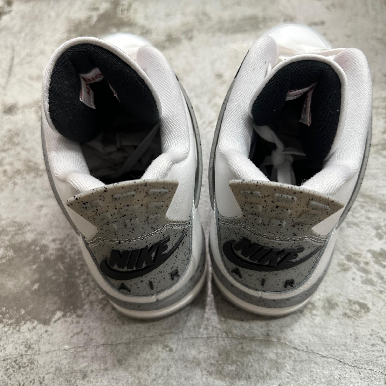 未使用 NIKE Air Jordan 4 Retro WhiteCement エアジョーダン4 レトロ 