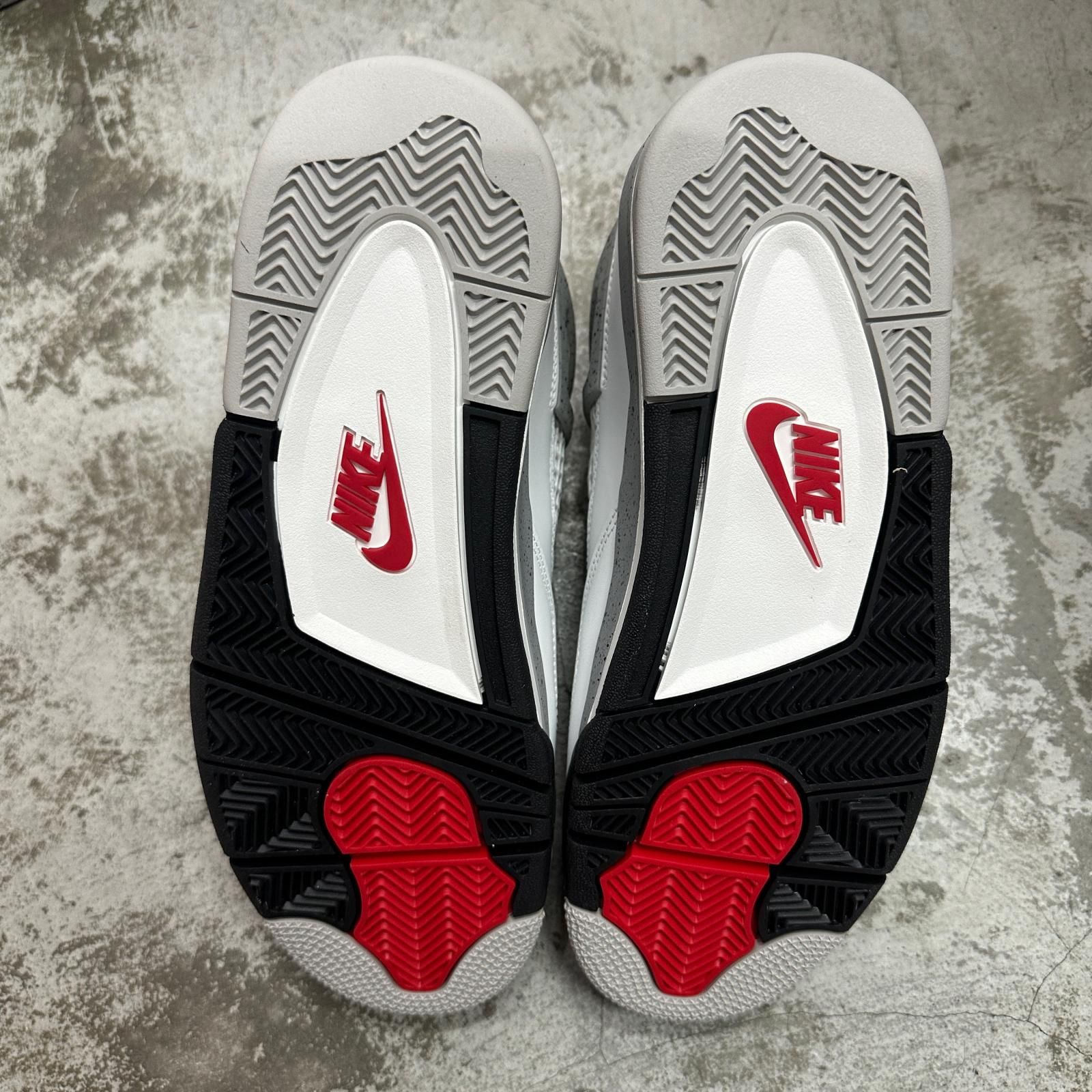 未使用 NIKE Air Jordan 4 Retro WhiteCement エアジョーダン4 レトロ 