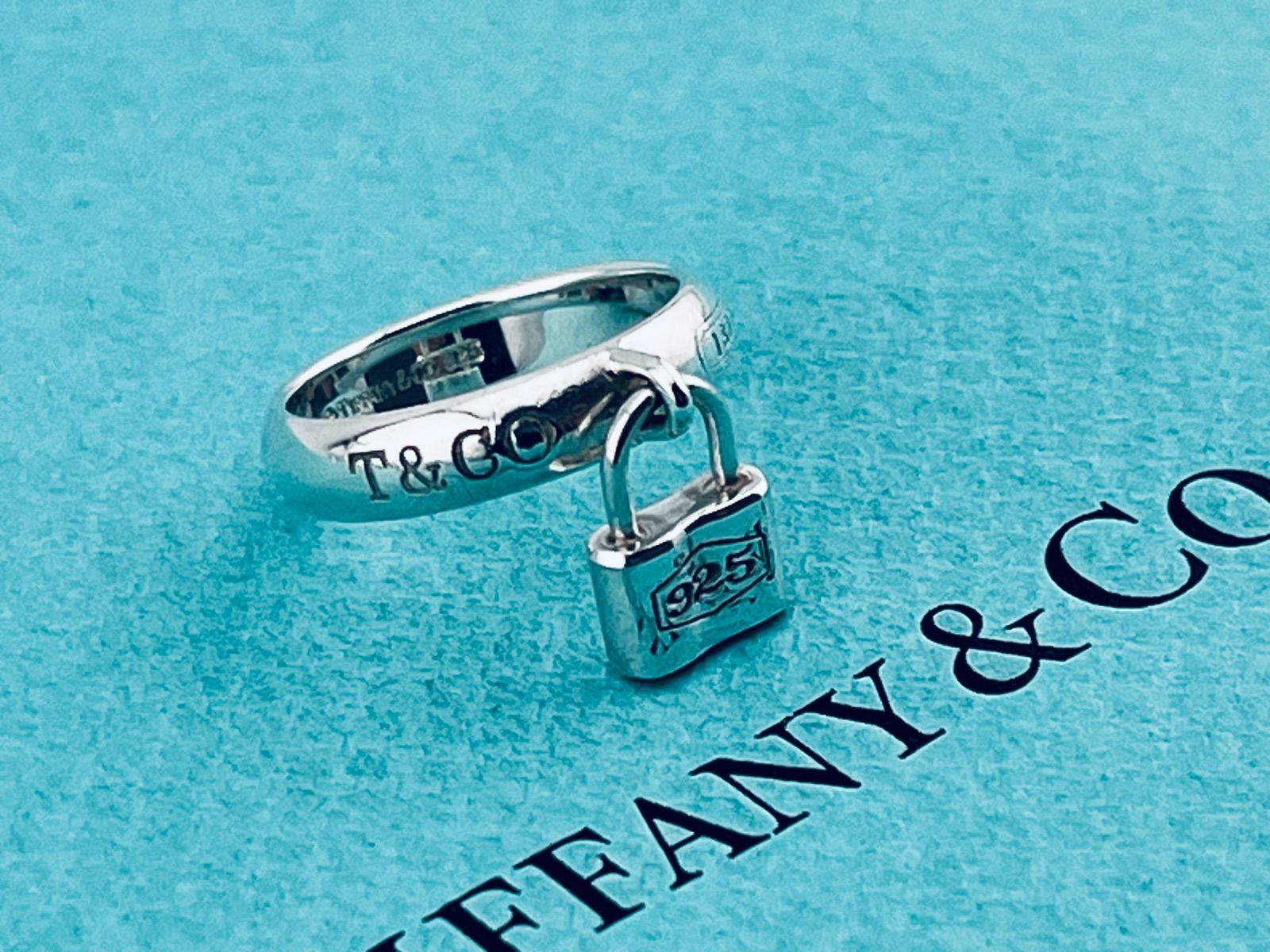 a229 送料無料 美品 Tiffany&Co. ティファニー 1837 カデナロック