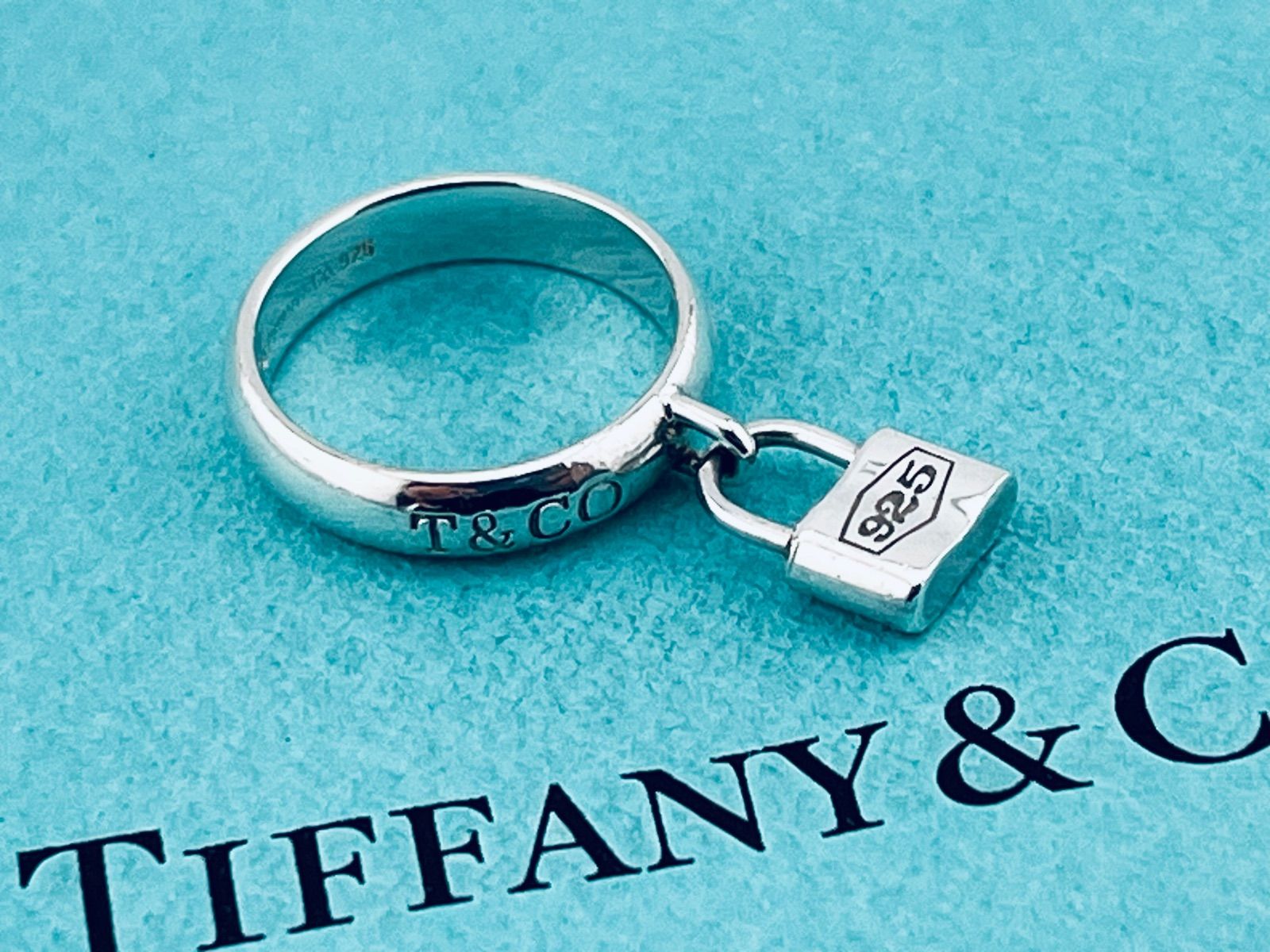 a229 送料無料 美品 Tiffany&Co. ティファニー 1837 カデナロック 