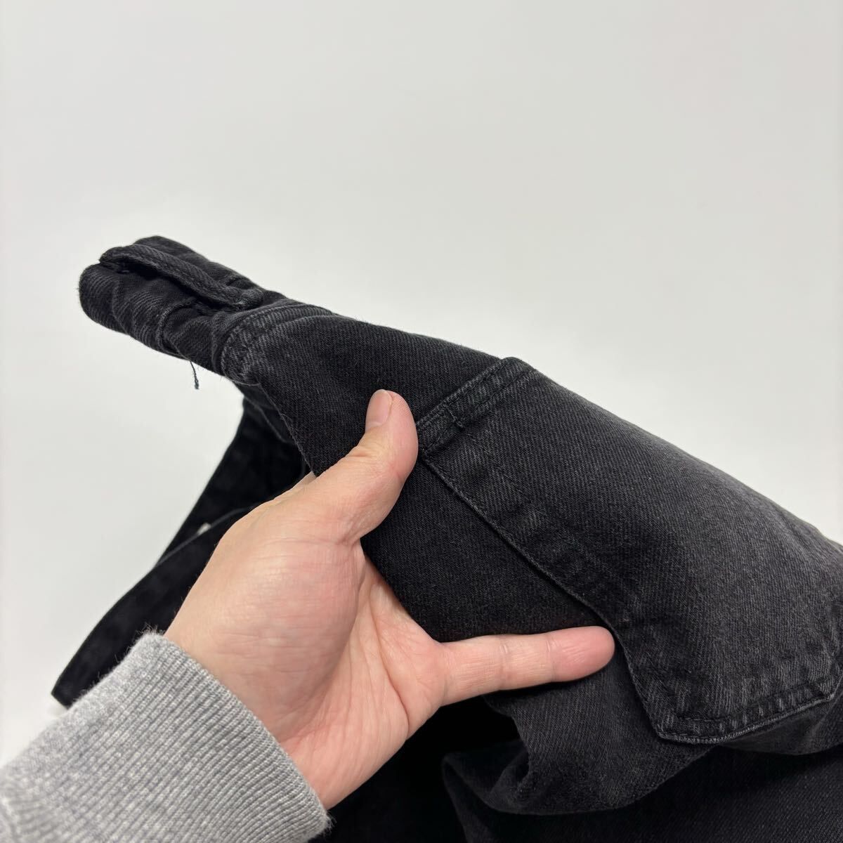 ZARA ザラ バギー フィット デニム パンツ ブラック 系 サイズ EUR 38 