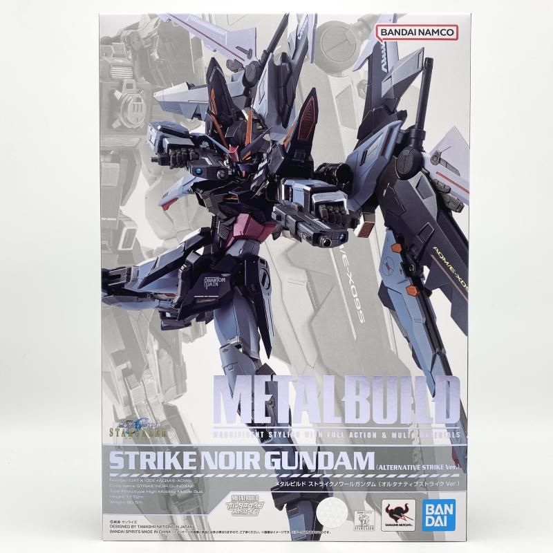 中古】開封 METAL BUILD ストライクノワールガンダム オルタナティブ