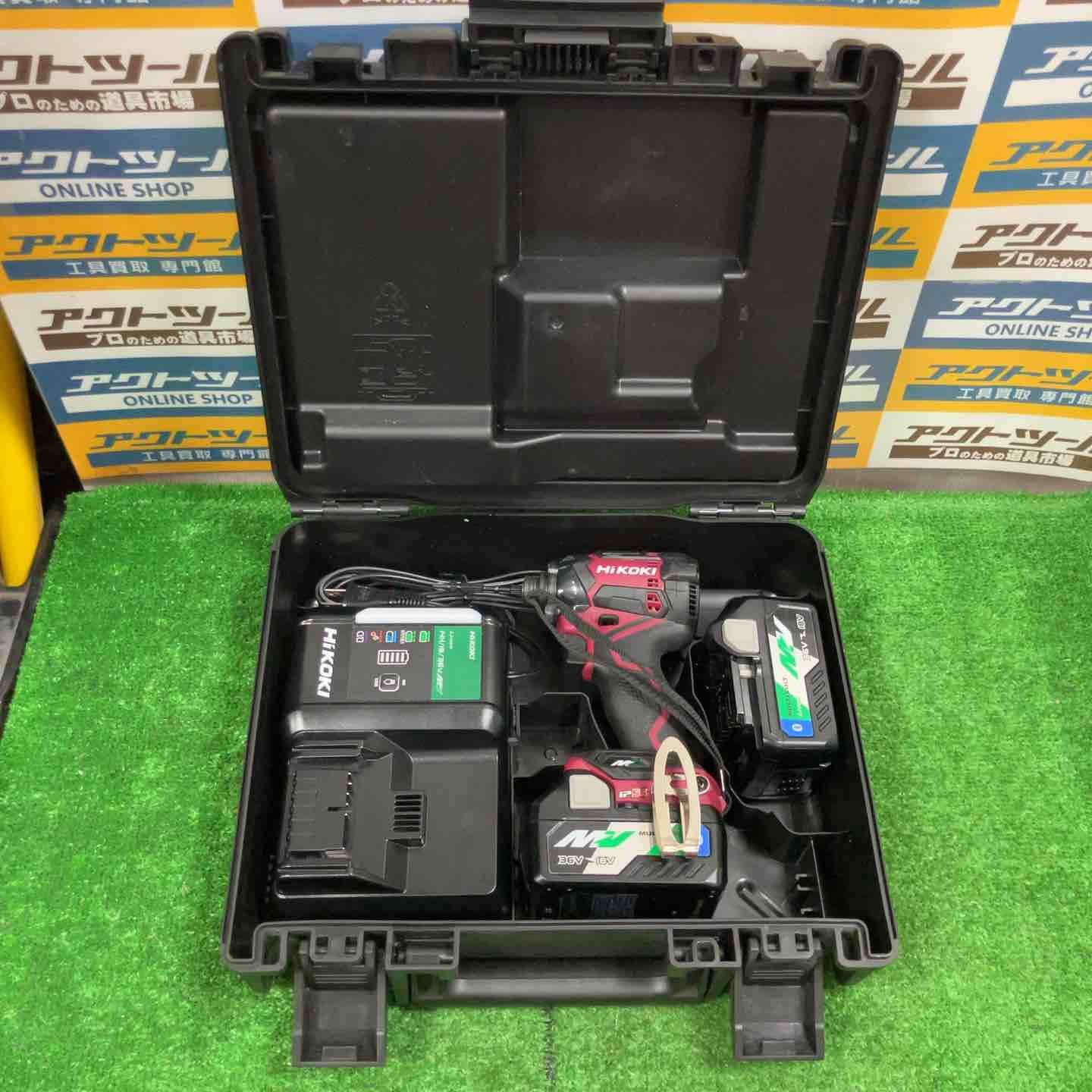 ◇ハイコーキ(HIKOKI ※旧:日立工機) コードレスインパクトドライバー 